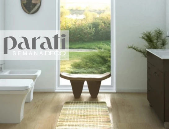 Plantas, cafeteras y arte: las claves para diseñar un baño minimalista, funcional y con impronta clásica (sin perder el estilo)