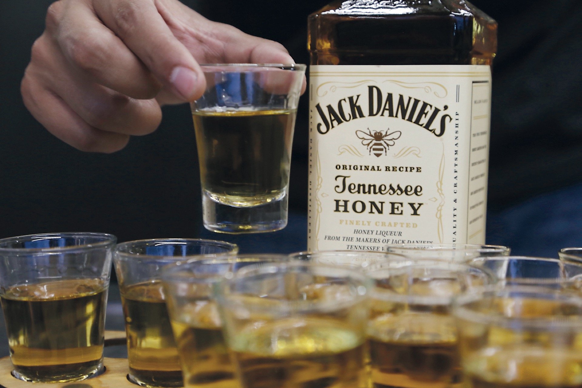 Un shot de Jack Daniel’s Honey.