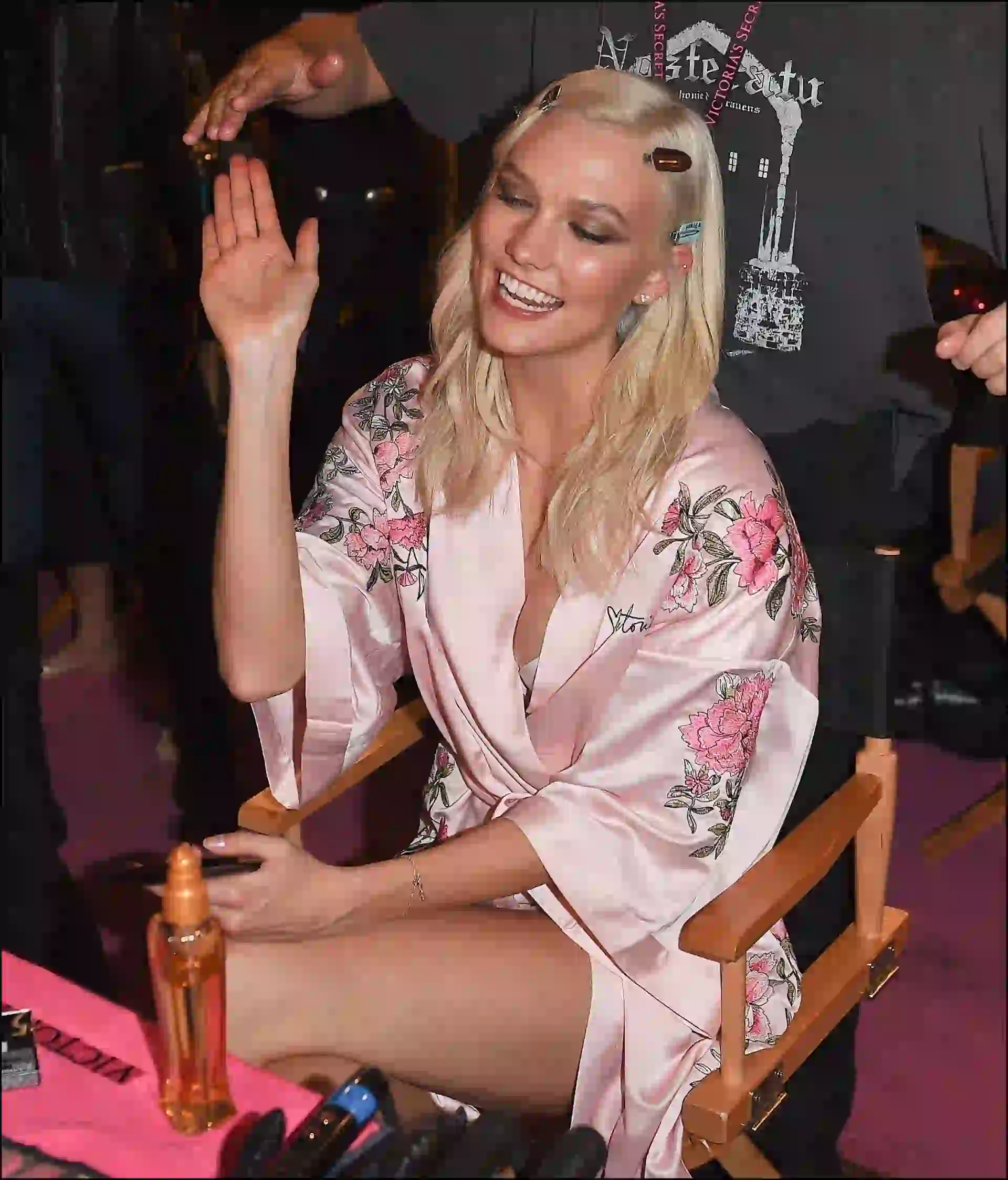 2017 Victoria Secret show backstage. Shangai- November 20, 2017