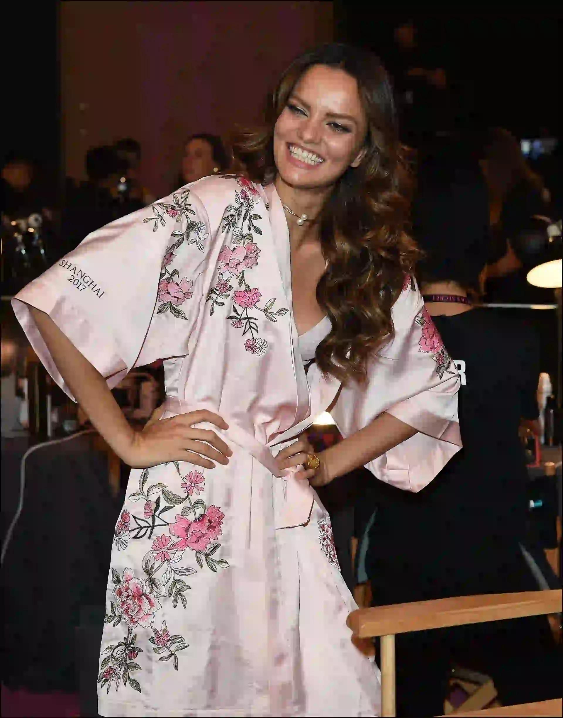 2017 Victoria Secret show backstage. Shangai- November 20, 2017