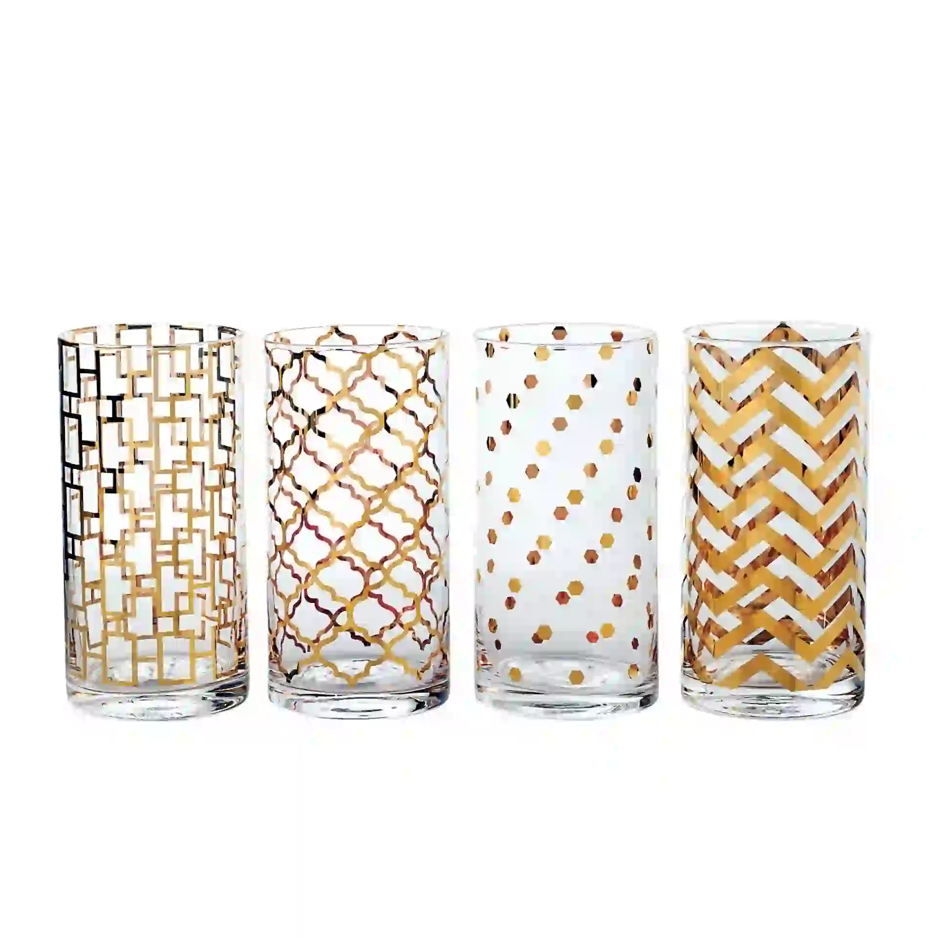 10. Set de 4 vasos altos ($ 590).