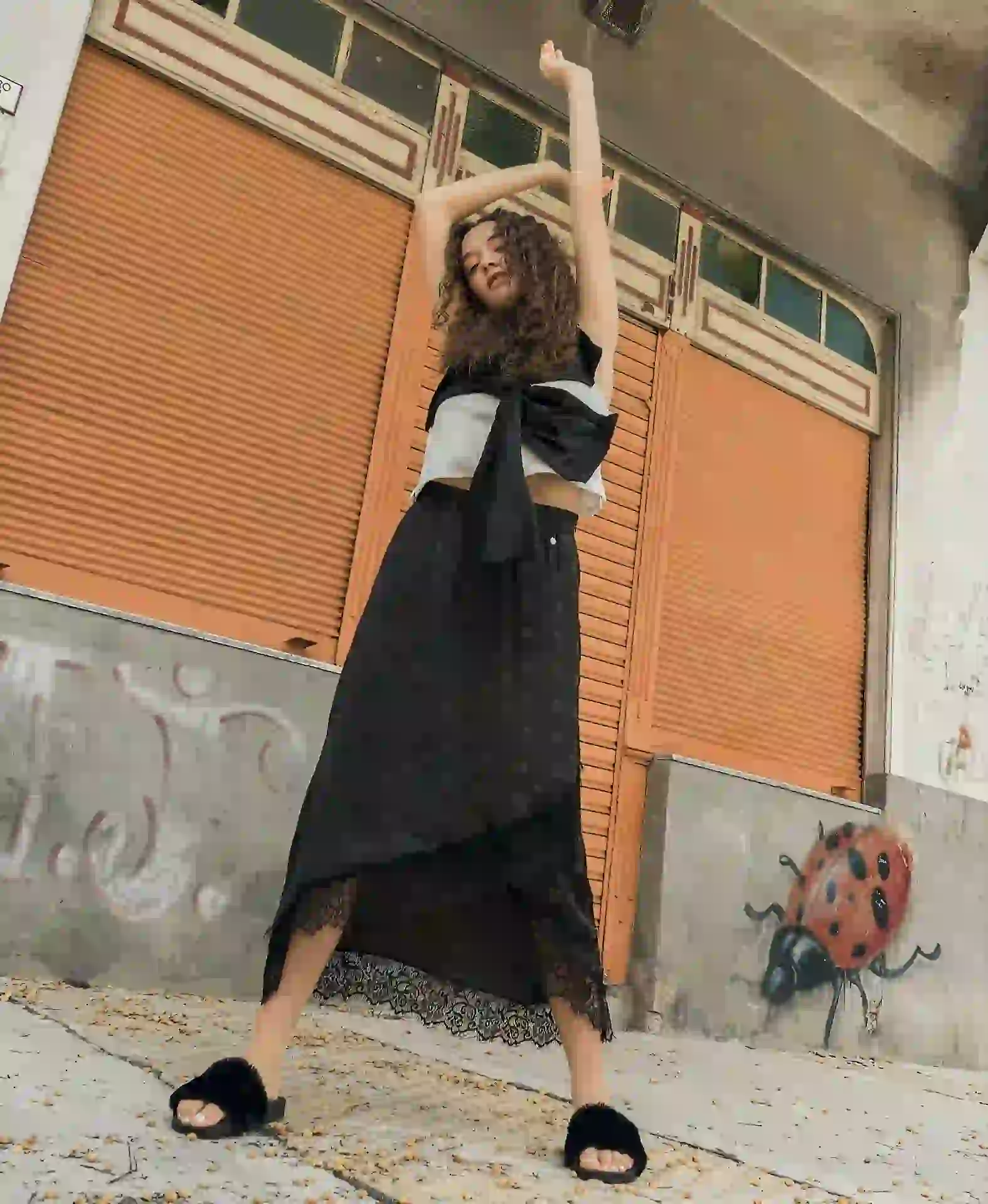 #PARA TI - POLLERAS 4- Moda - TOP CON MOÑO ALLO MARTINEZ - 20171103 - JJ