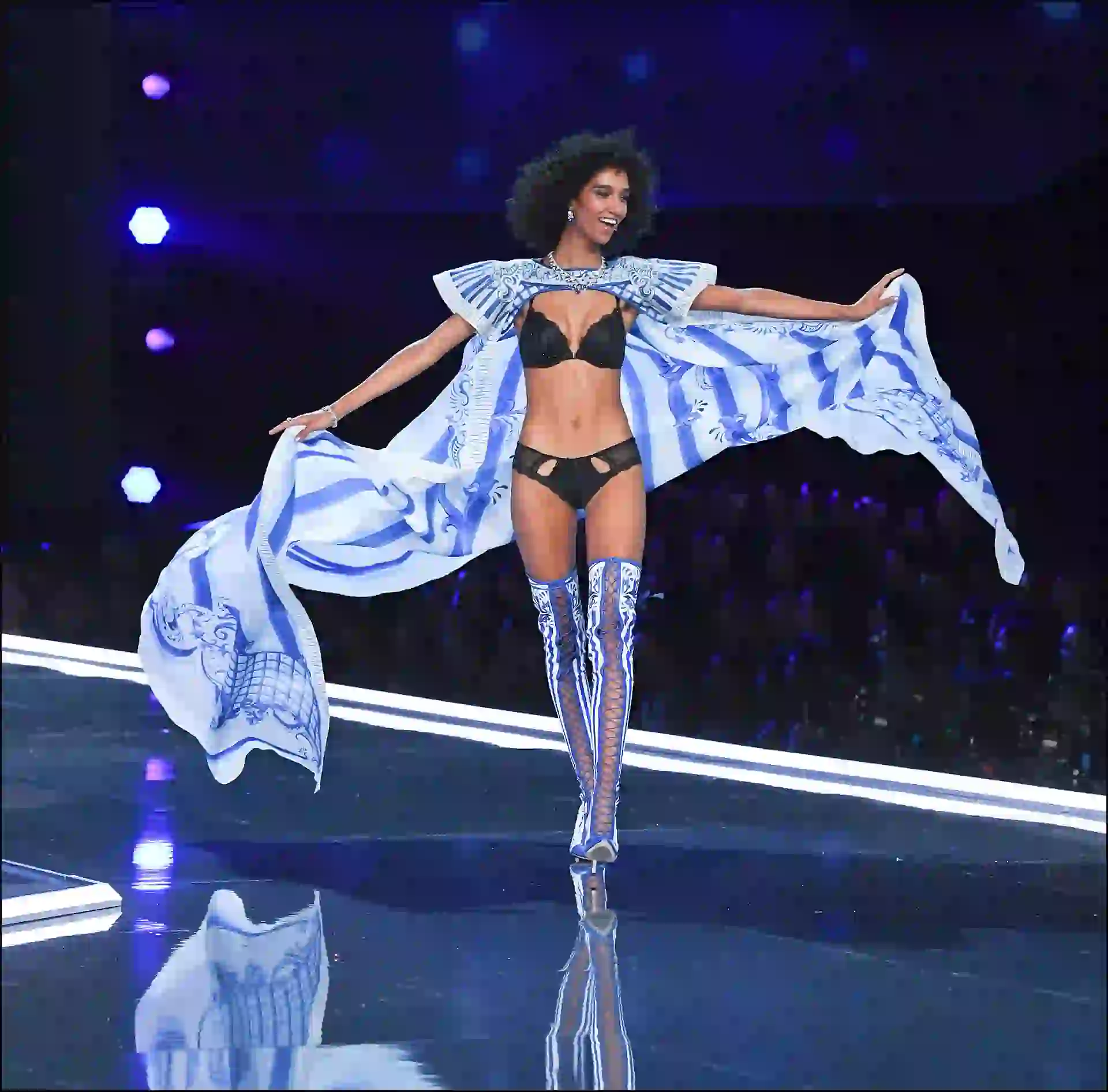 Aiden Curtiss is seen on stage at the Victoria