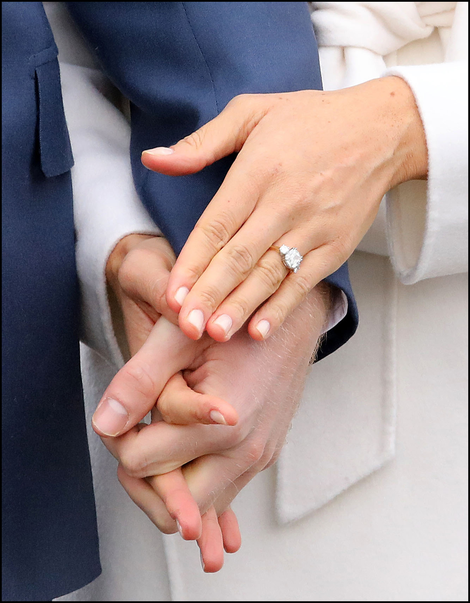 EL anillo de diamantes fue un diseño de Harry adaptado a partir de un broche de Lady Di