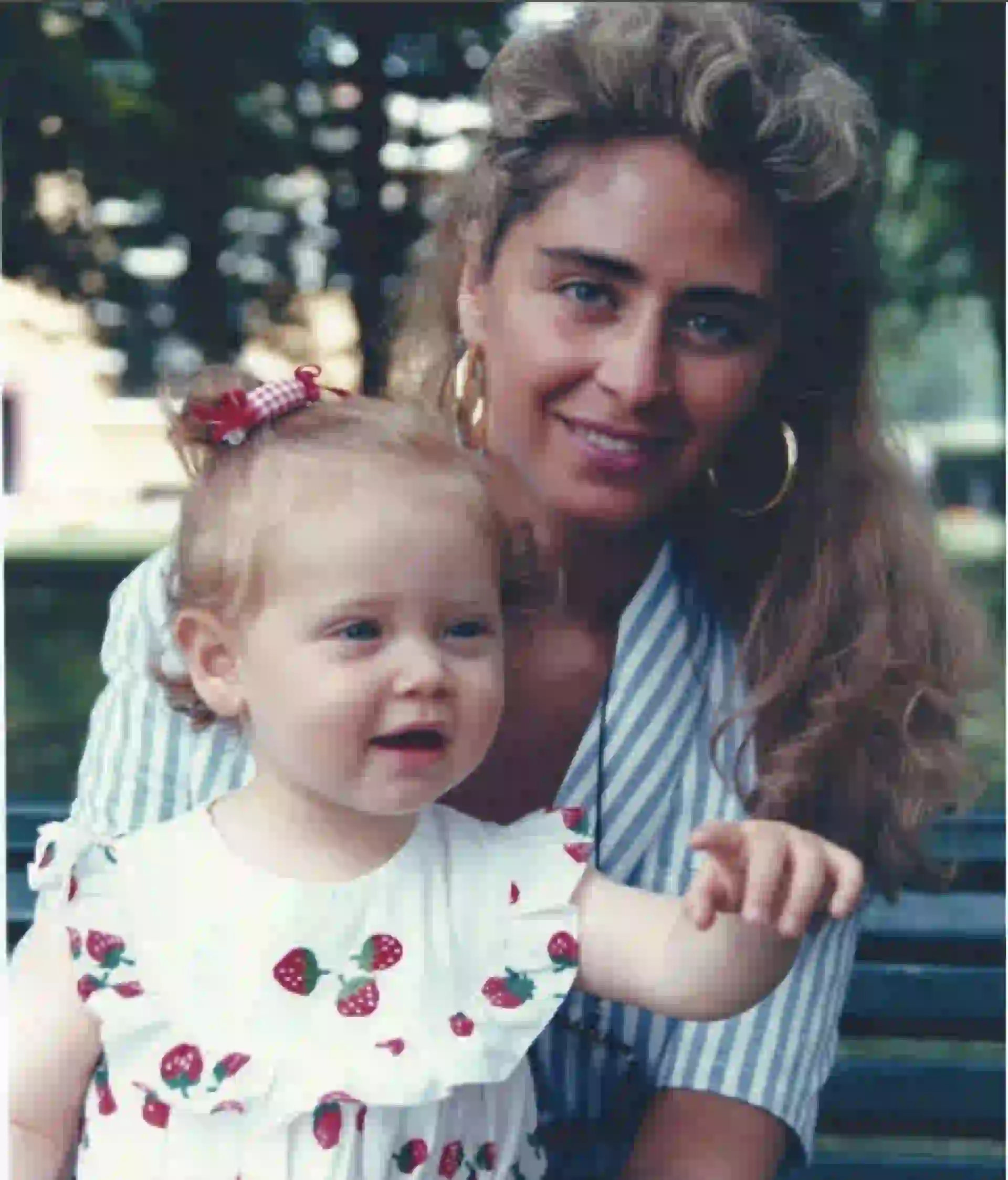 La mamá de Chiara, Marina Di Guardo, siempre atesoró fotos familiares. La escritora cuenta con 155 mil seguidores.