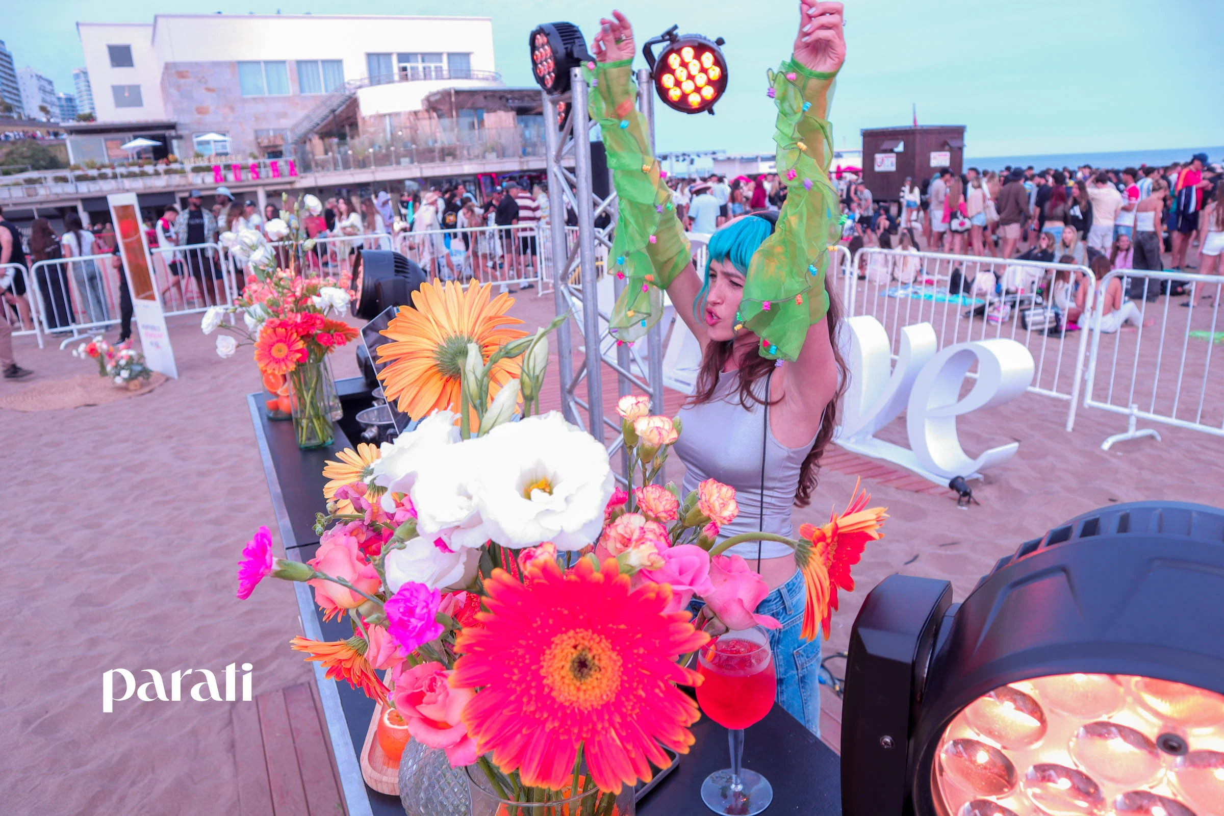 Cande Vetrano le puso ritmo a la tarde.