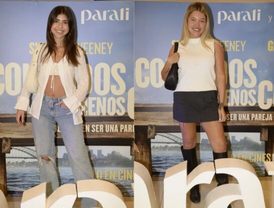 Sofi Gonet y Cami Mayan: invitadas de lujo en la Avant Premiere de Con Todos Menos Contigo