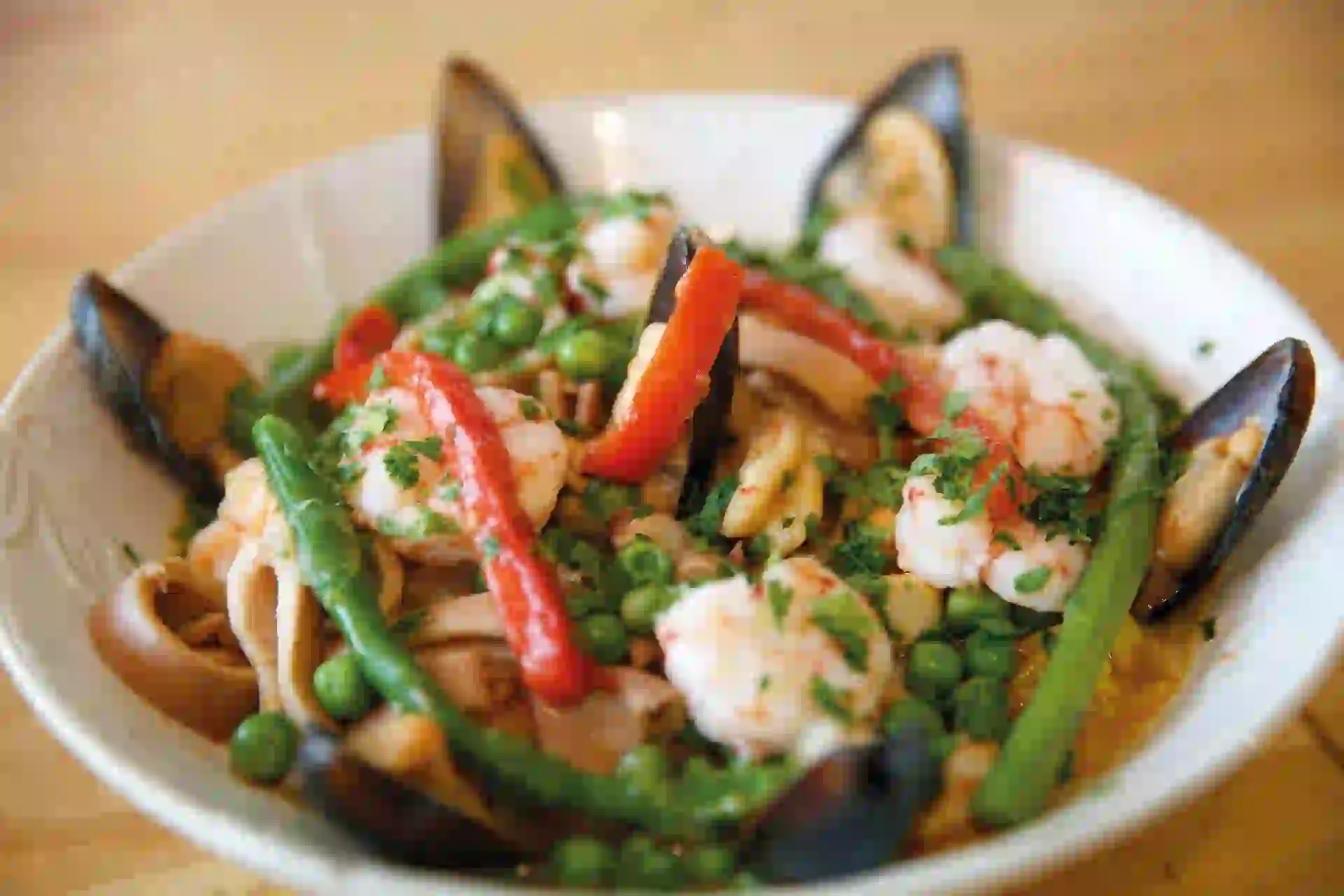 Ensalada de mariscos 