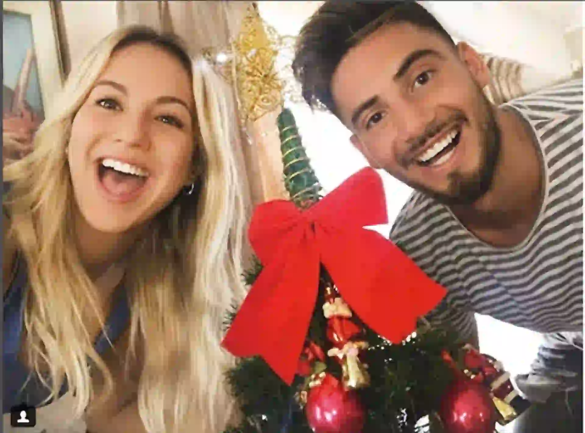 Enamoradísima de Nicolás Occhiato, confiesa que le dolió que la vincularan sentimentalmente con Pedro Alfonso y Agustín Casanova, pero los rumores no debilitaron a su pareja.