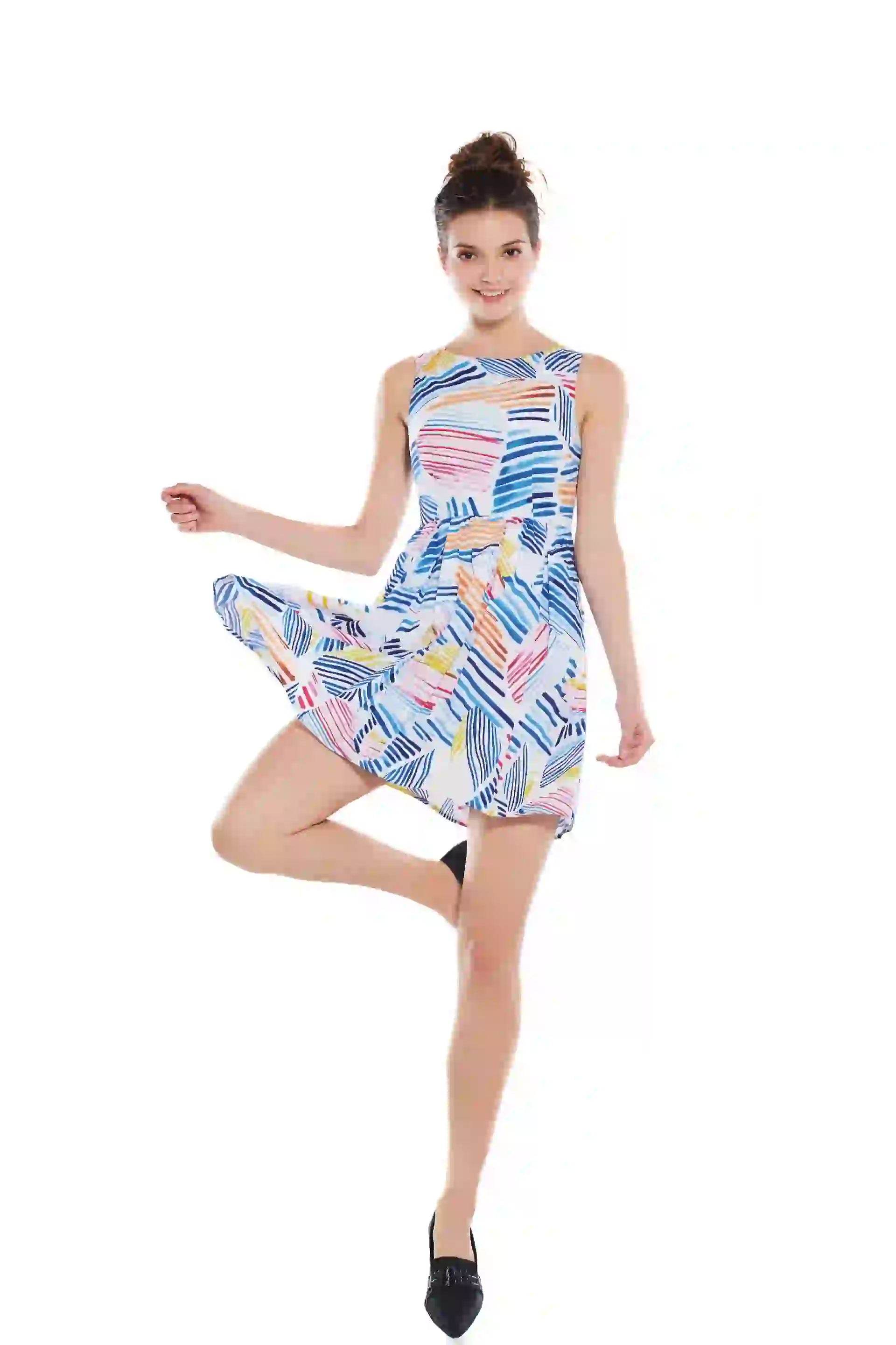 #PARA TI - LIQUIDACIONES BASICOS - moda - Solero estampado Markova - MM - 20180126