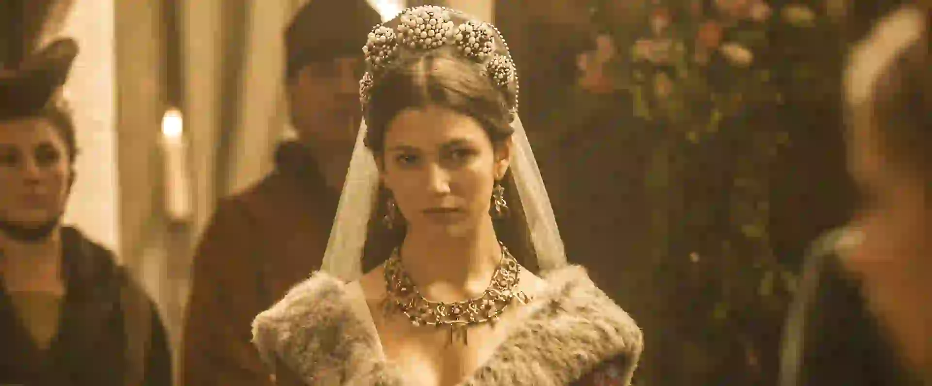 Úrsula, en 2014, en la serie Isabel.