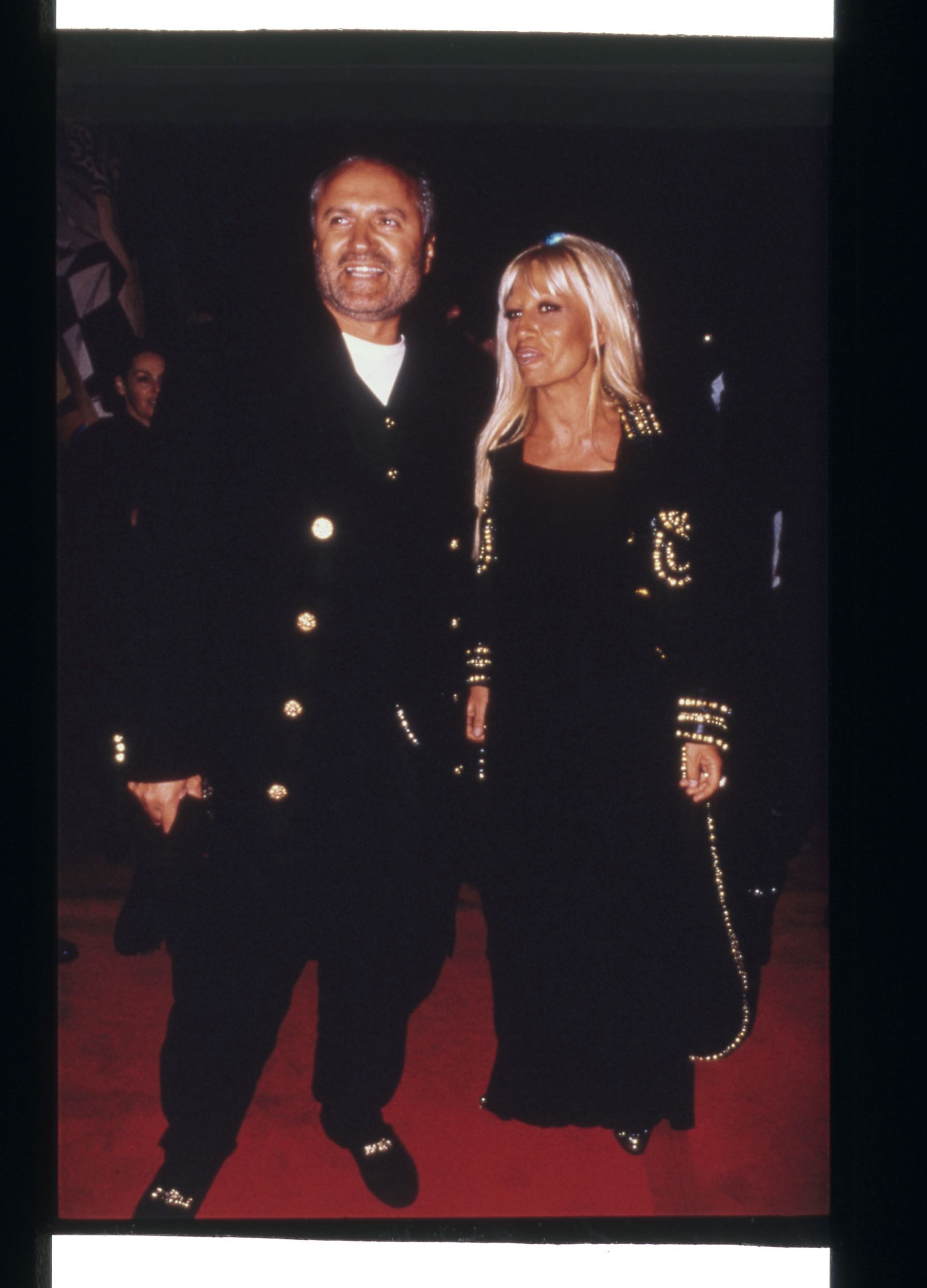 Los verdaderos Gianni y Donatella en la década del ‘90