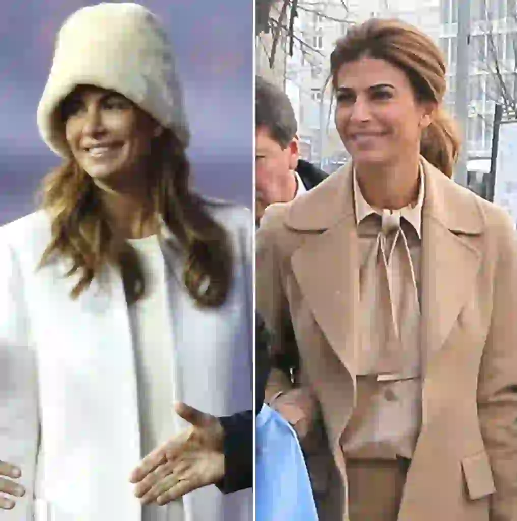 Los equipos sastreros de Juliana Awada, sus elegidos de los viajes al exterior