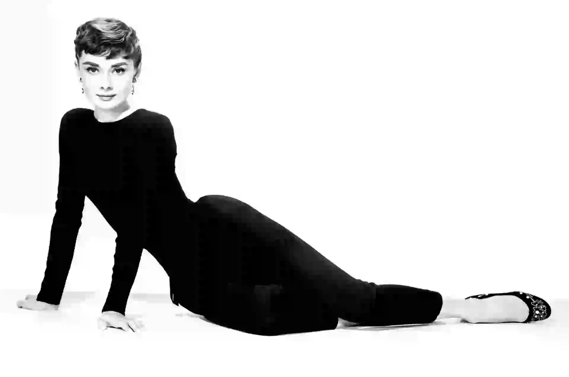 #parati audrey hepburn-ballerina