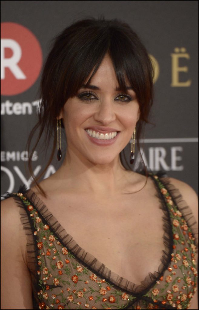 Macarena Garcia - Celebrities arrive to the Goya Cinema Awards ceremony at the Marriot Madrid Hotel Auditorium.- February 3, 2018