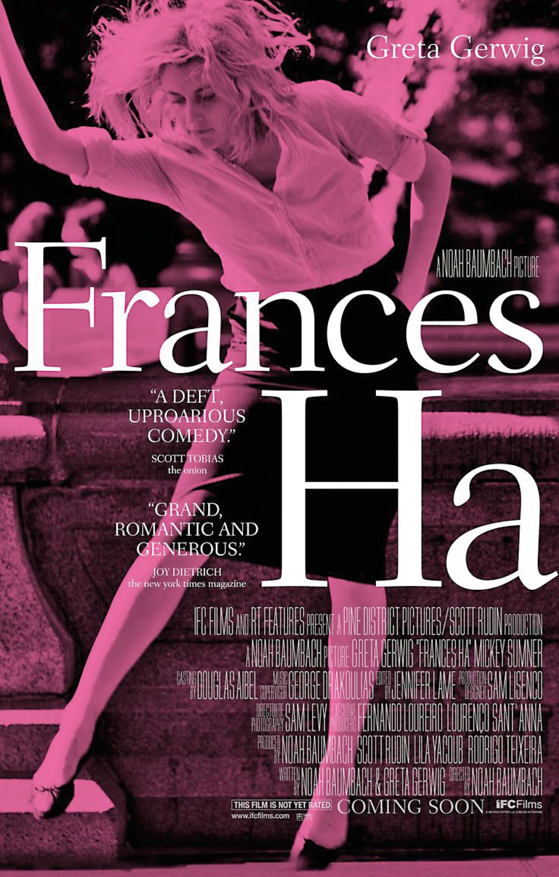 Frances Ha, película que protagonizó y coescribió, la consagró como ícono de actriz indie y diferente