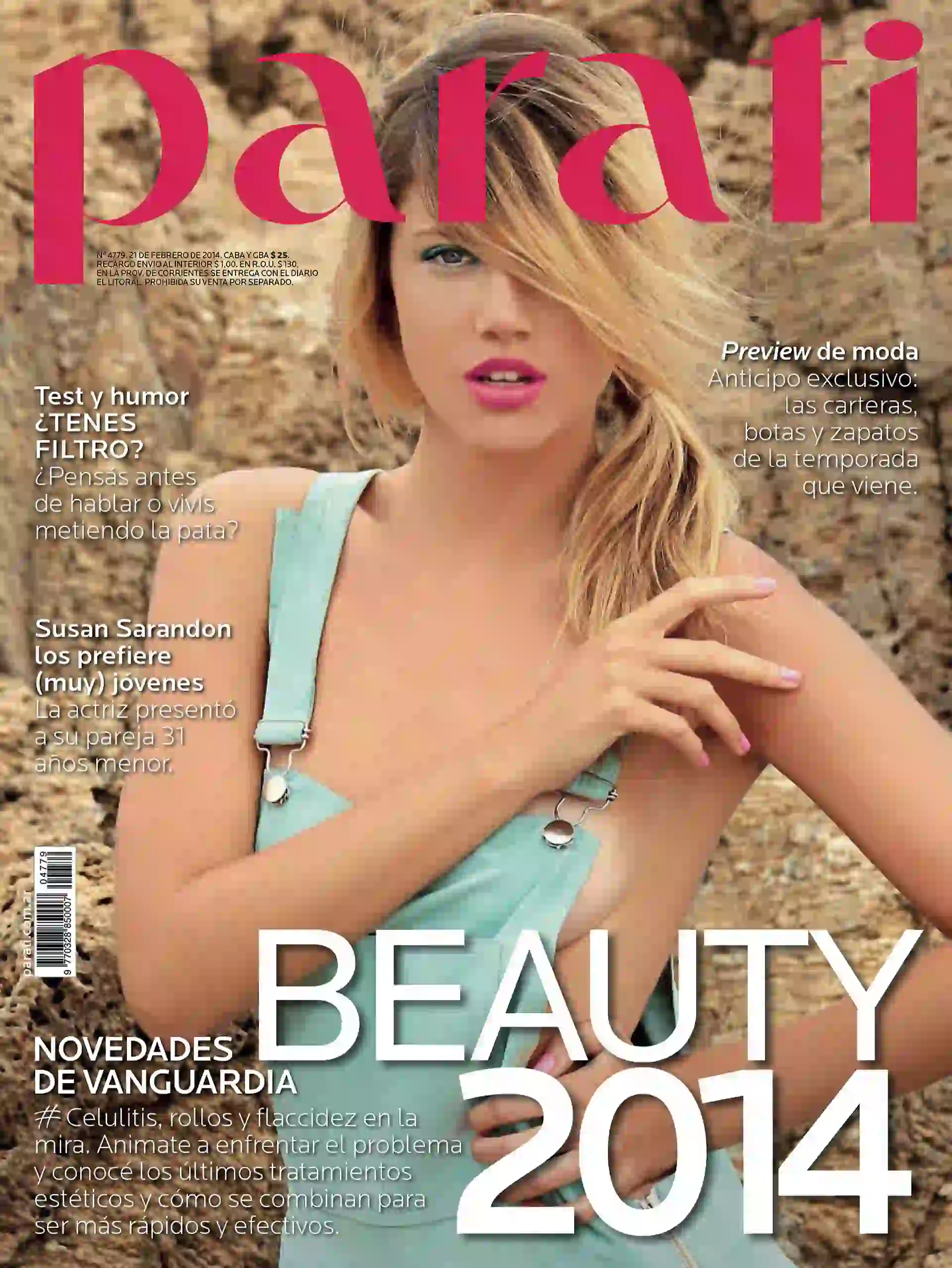 Stephanie fue chica de tapa. 