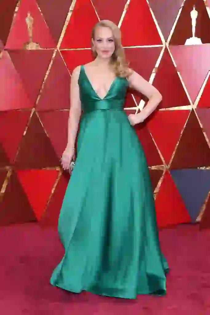 HOLLYWOOD, CA - MARCH 04: Wendi McLendon-Covey attends the 90th Annual Academy Awards at Hollywood & Highland Center on March 4, 2018 in Hollywood, California. Kevork Djansezian/Getty Images/AFP