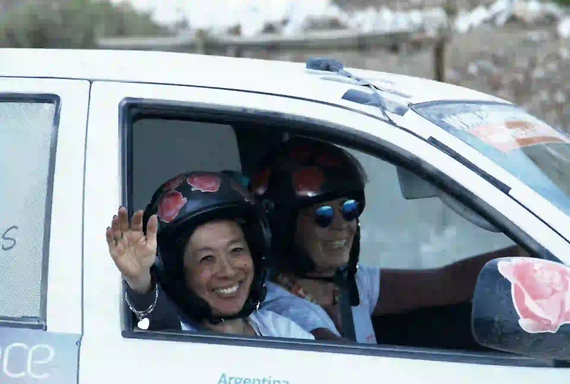 Otra imagen del último rally que corrieron juntas. Patricia y Alicia valoran su amistad: “Es muy importante sentir que alguien al que le está pasando lo mismo te comprende de verdad”, sostienen.