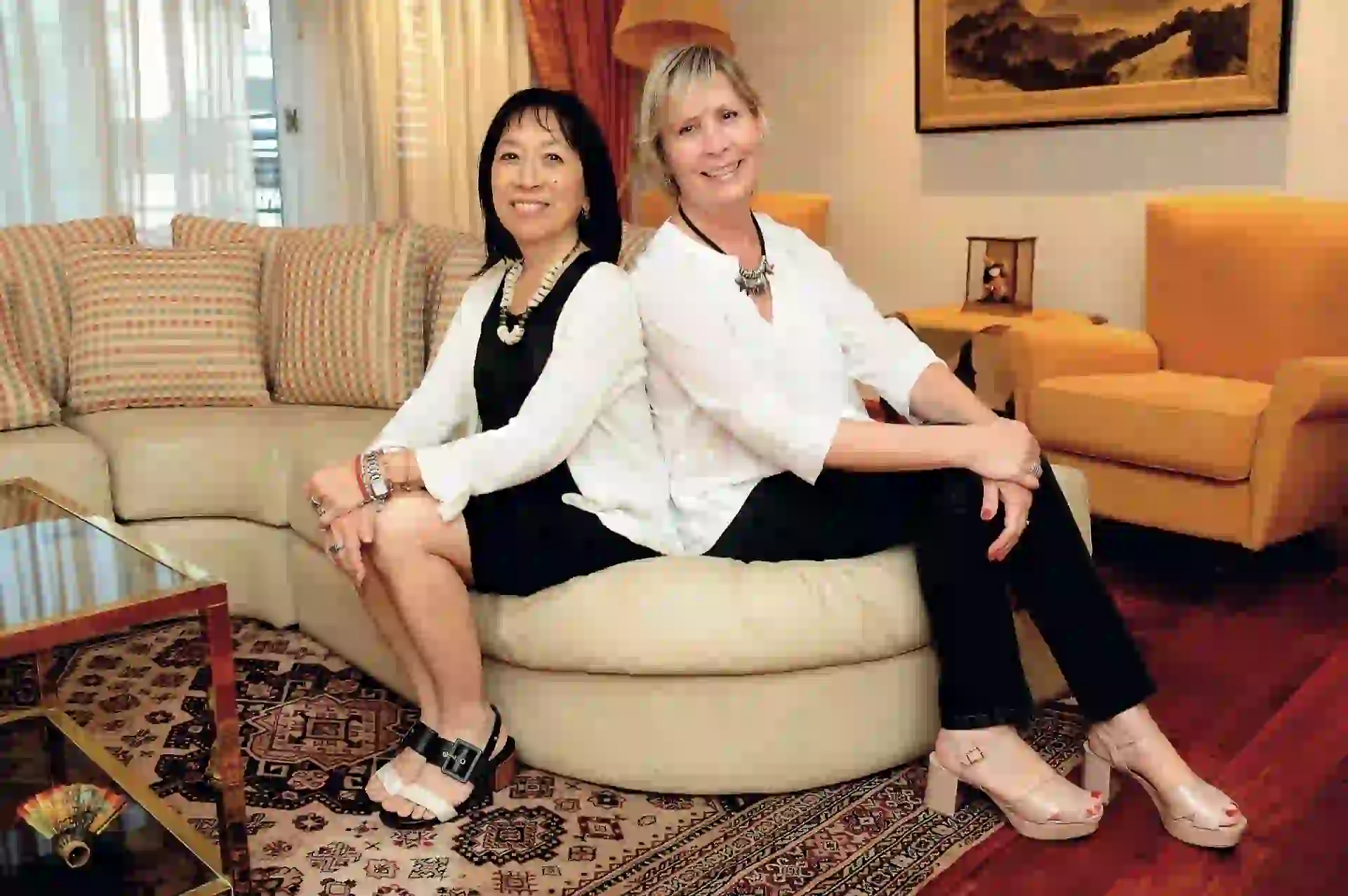 En la casa de Patricia, donde suelen ponerse al día. (Foto: Fabián Mattiazzi/ Para Ti)