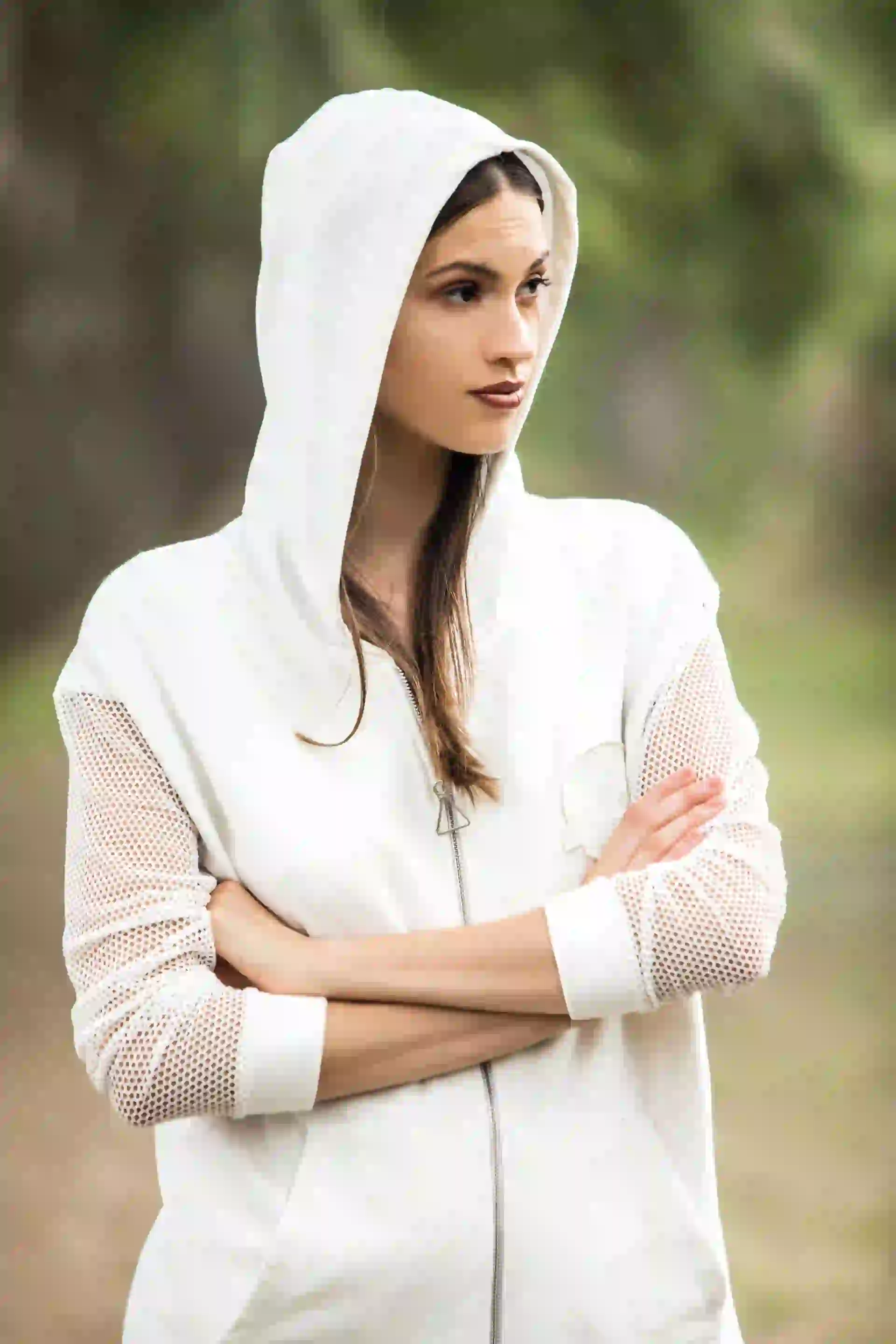 Buzo con mangas de red (47 Street). Foto Fernando Venegas/ Para Ti 