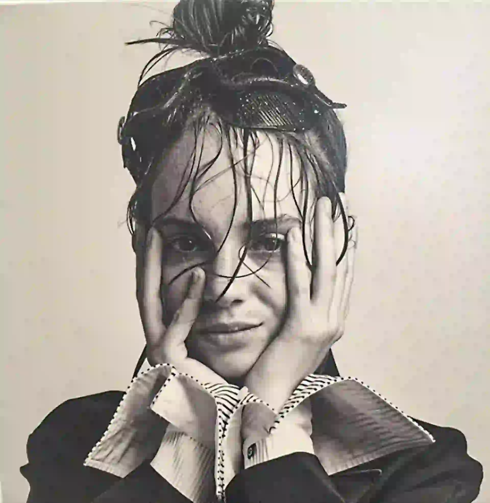 La joven posó para editoriales de moda y portadas de revistas.