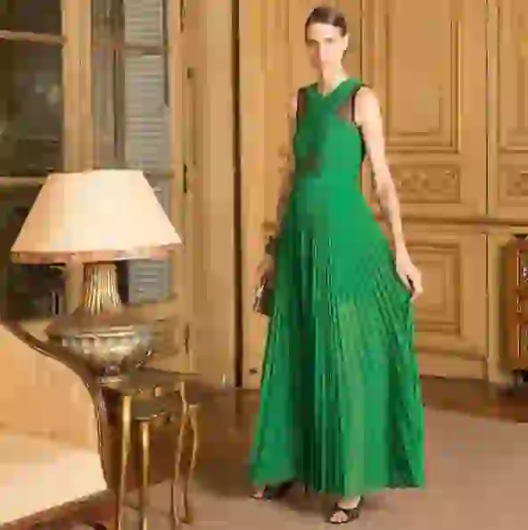 Vestido verde de BCBC