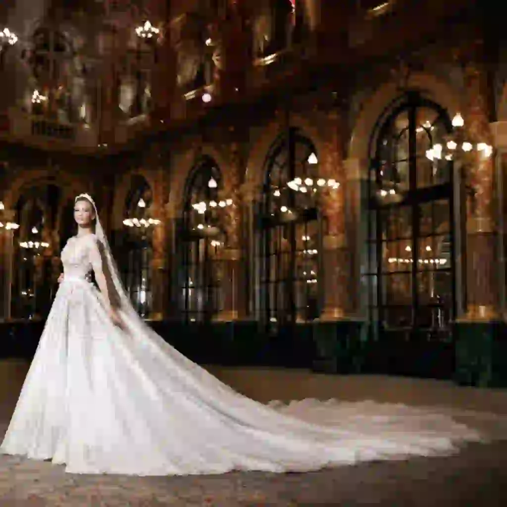 Vestido de novia by Ralph & Russo. (Foto Instagram)