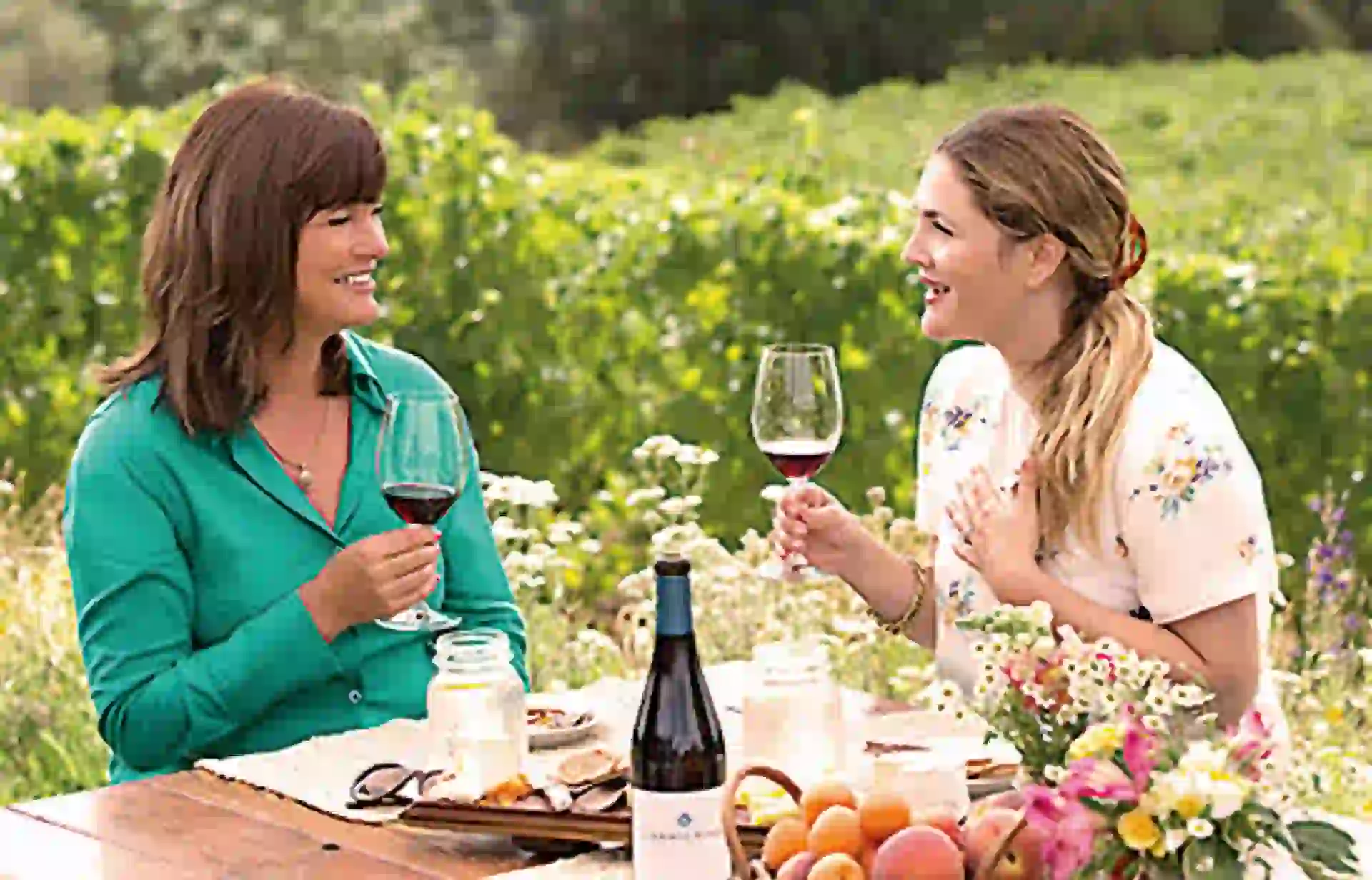 La actriz confesó que se enamoró del vino mientras lo bebía con sus amigas los domingos por la tarde y los miércoles por la noche.