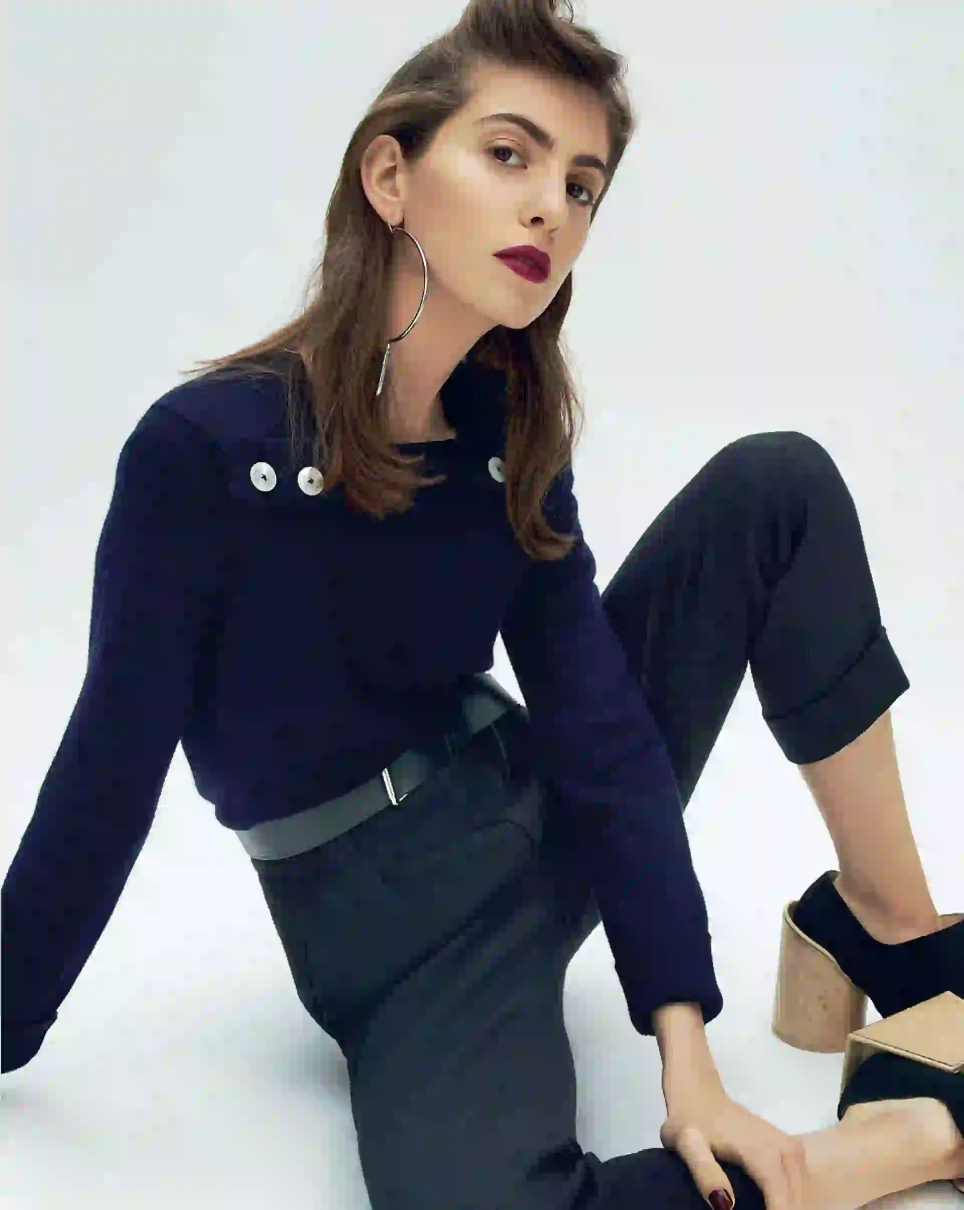 Agostina se caracteriza por su belleza entre masculina y femenina.