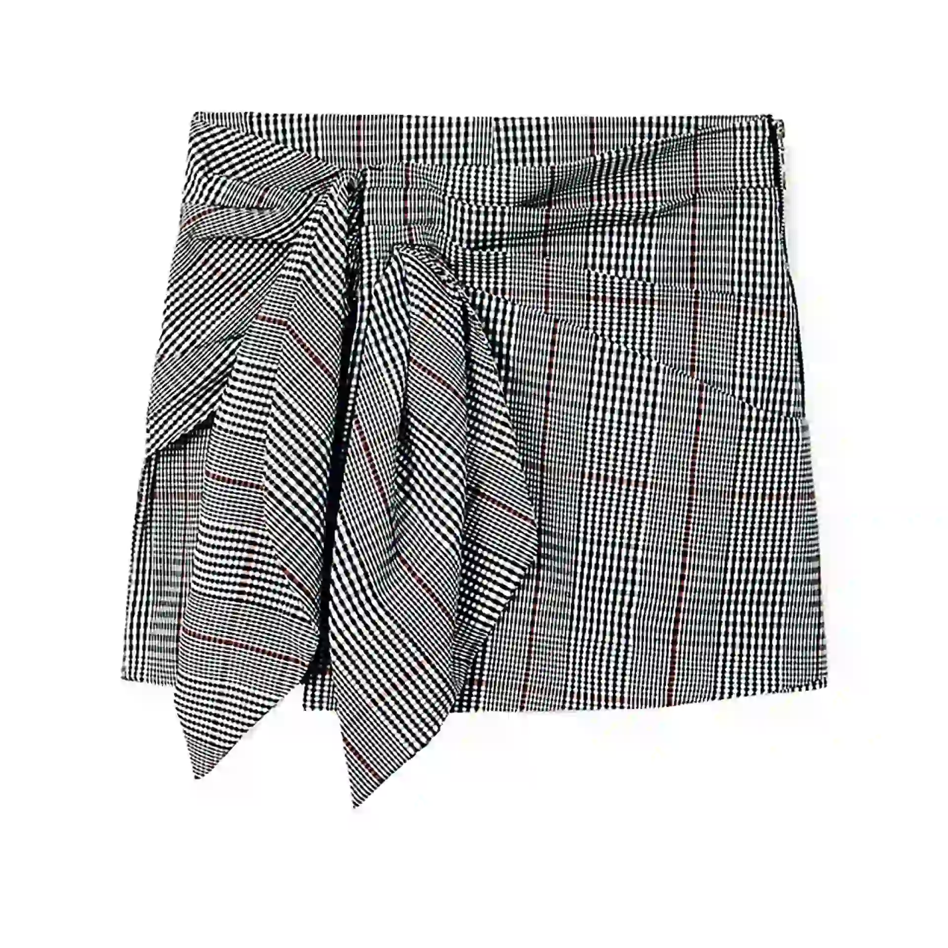 Pollera escocesa con lazo ($ 1.990, MNG).