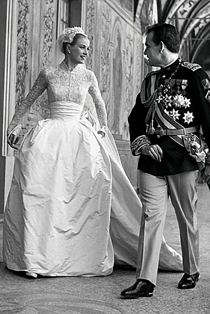 Grace Kelly se casó con el princie Rainiero a los 26 años de edad cuando estaba en la cima de su fama 