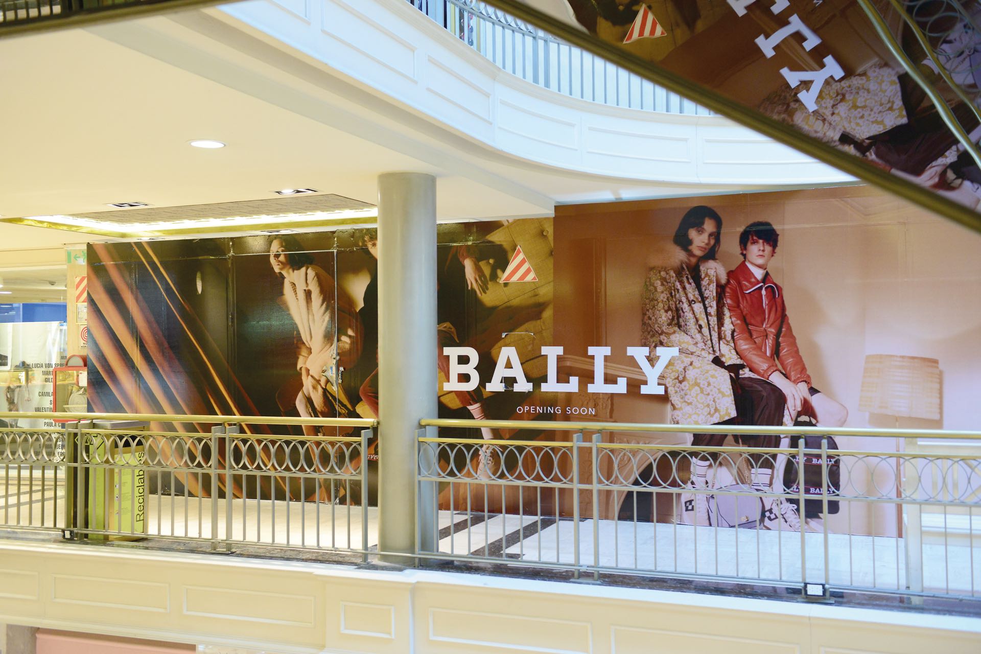 En menos de 15 días y en el Patio Bullrich se espera la inauguración de la marca suiza Bally