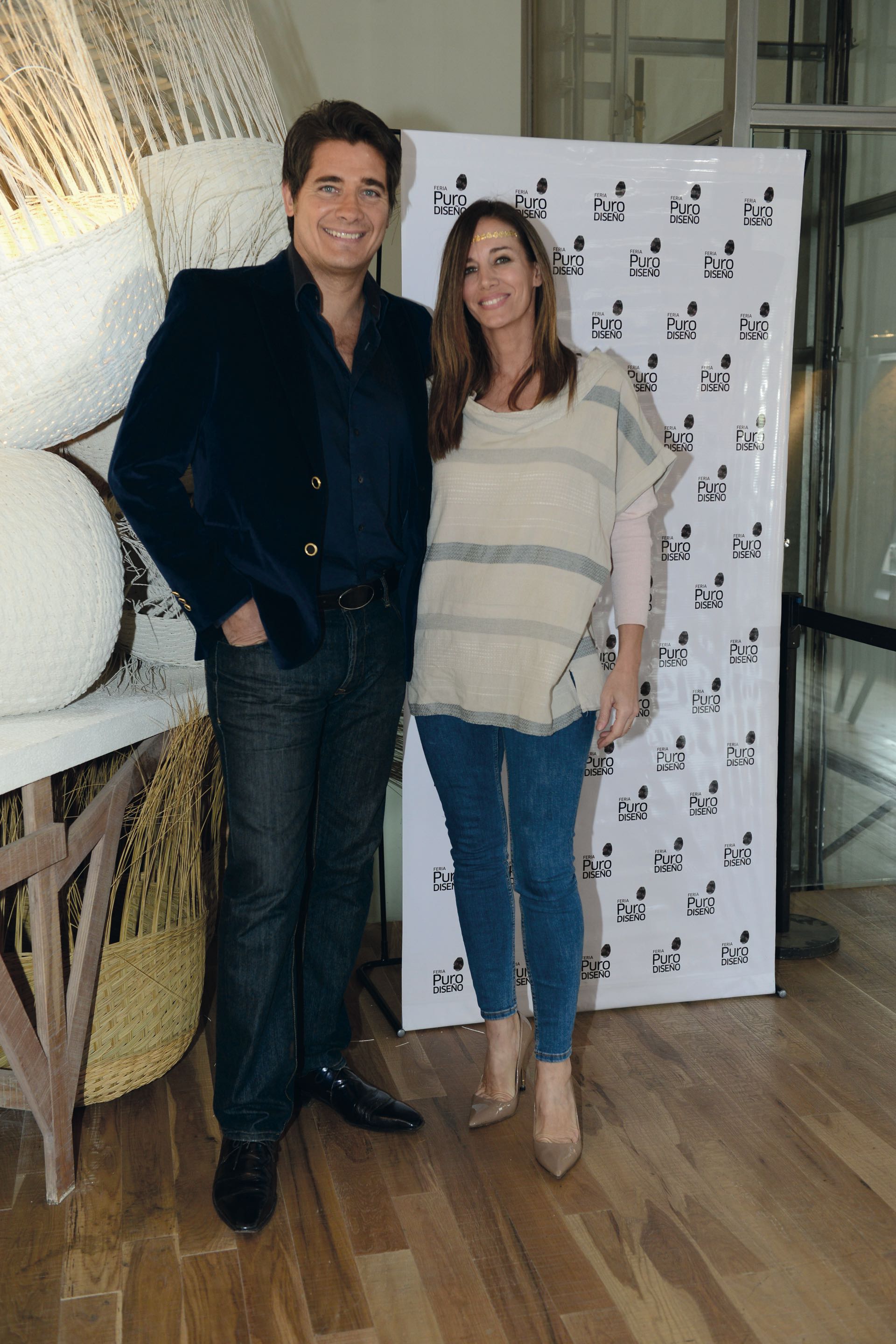 Guillermo Andino y su mujer Carolina Prat, embajadores de Patagonia Flooring.