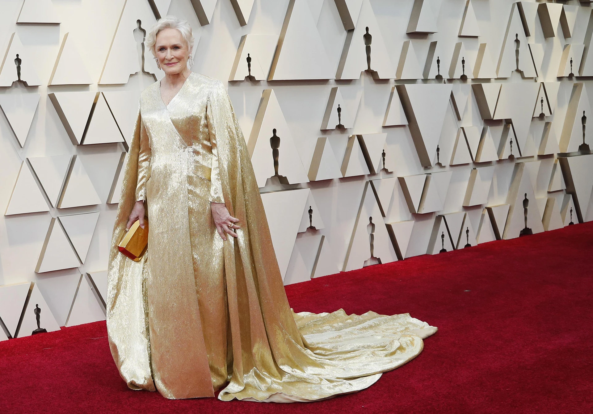 91st Academy Awards - Oscars Arrivals - Red Carpet - Hollywood, Los Angeles, California, U.S., February 24, 2019. Glenn Close poses. REUTERS/Mario Anzuoni