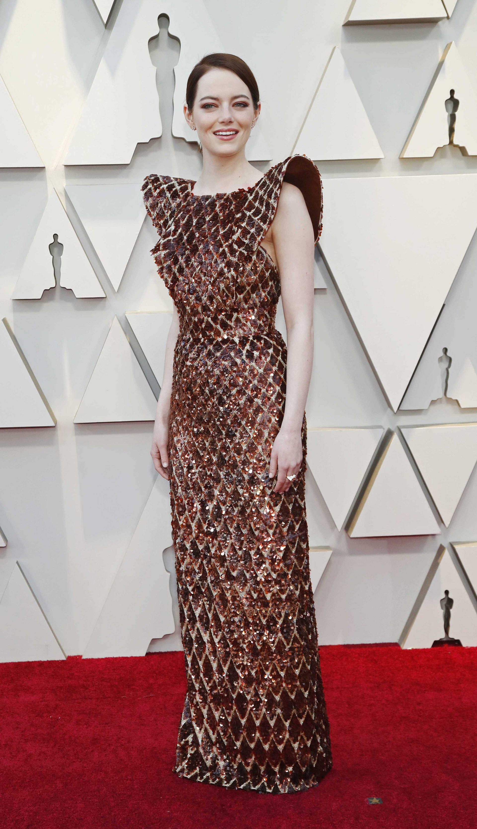 91st Academy Awards - Oscars Arrivals - Red Carpet - Hollywood, Los Angeles, California, U.S., February 24, 2019. Emma Stone. REUTERS/Mario Anzuoni