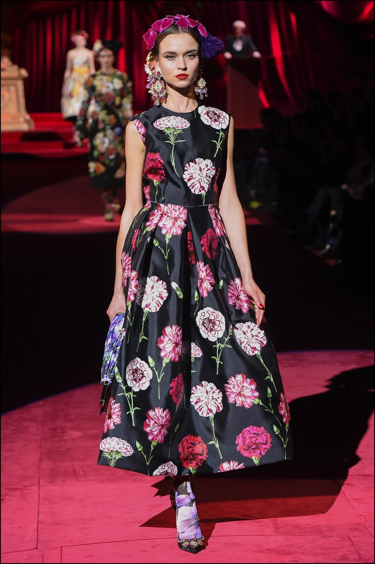 DÈfilÈ de mode Dolce & Gabbana lors de la fashion week automne/Hiver 2019/2020 ‡ Milan, le 24 fÈvrier 2019 Dolce & Gabbana show at Milan Fashion Week Autumn/Winter 2019/20 on February 20, 2019 in Milan, Italy.