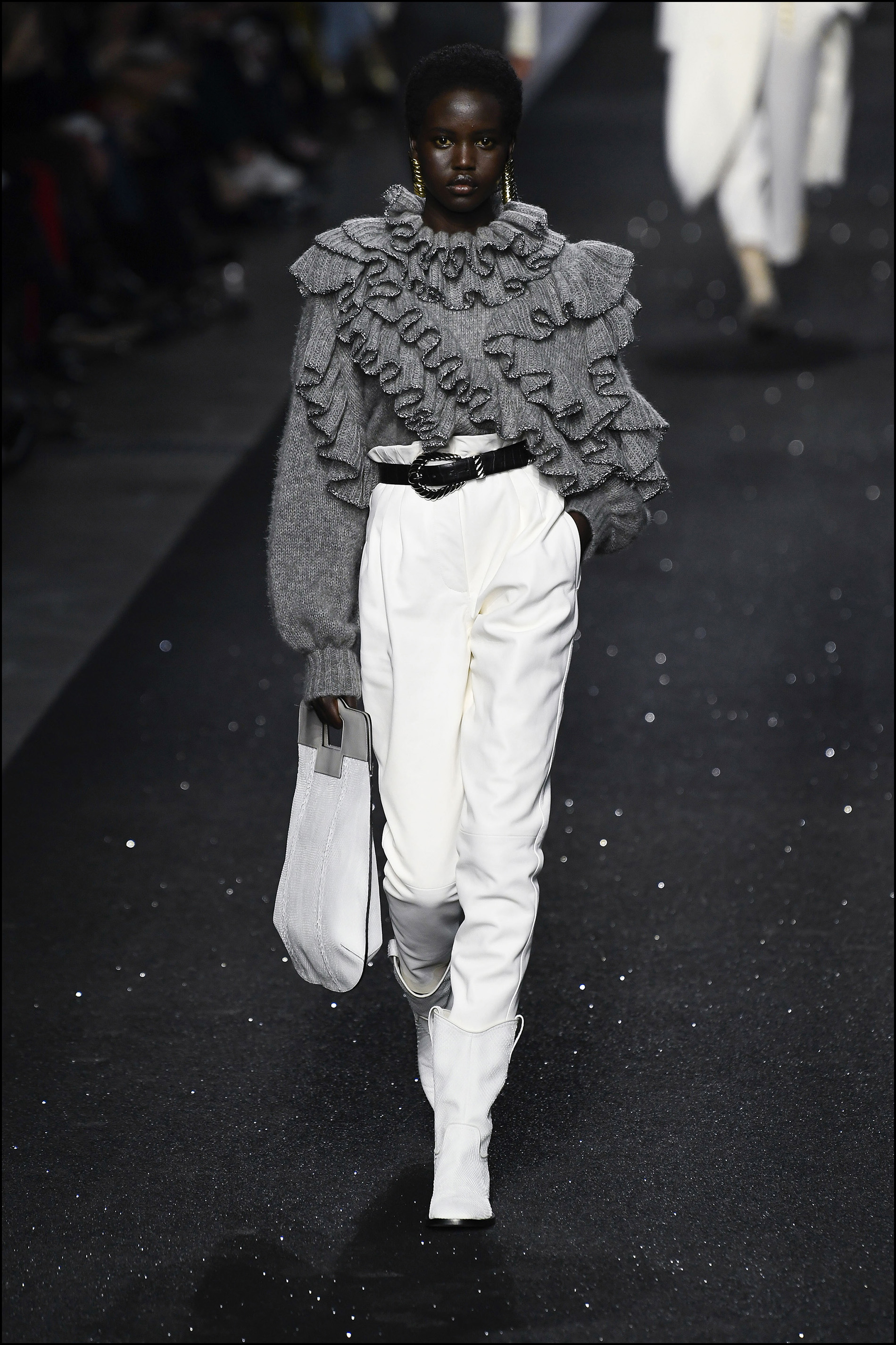 DÈfilÈ de mode "Alberta Ferretti" PAP automne-hiver 2019/2020 lors de la fashion week de Milan. Le 20 fÈvrier 2019 Alberta Ferretti fashion show F/W 2019/2020 in Milan. On february 20th 2019