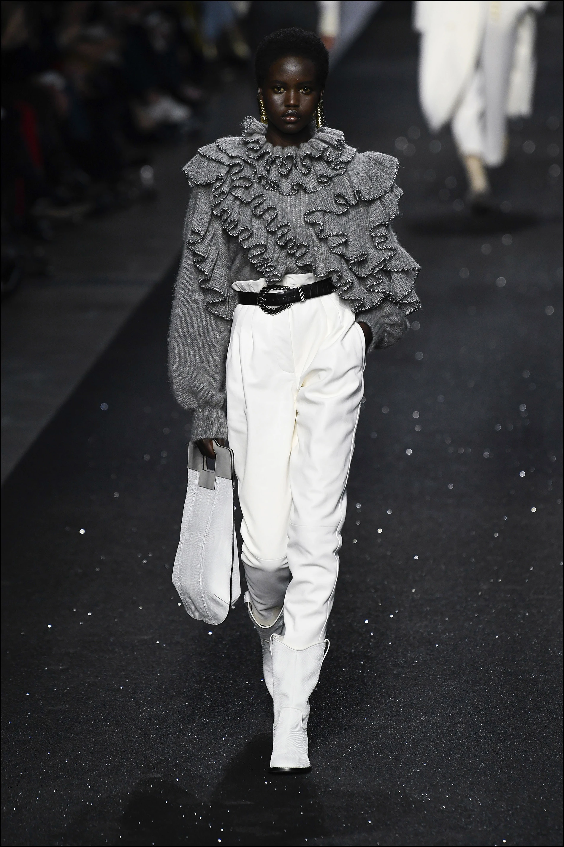 DÈfilÈ de mode "Alberta Ferretti" PAP automne-hiver 2019/2020 lors de la fashion week de Milan. Le 20 fÈvrier 2019 Alberta Ferretti fashion show F/W 2019/2020 in Milan. On february 20th 2019