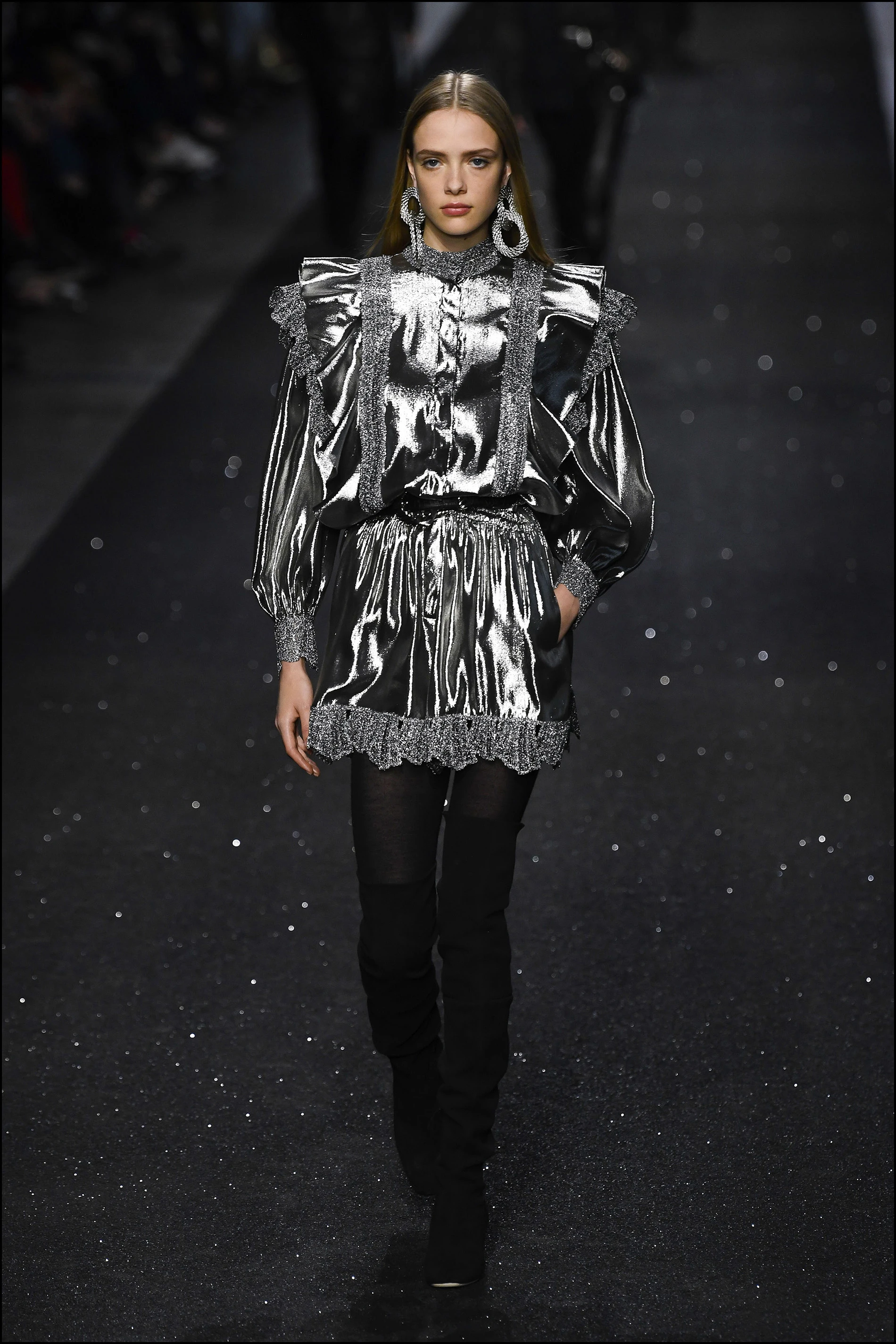 DÈfilÈ de mode "Alberta Ferretti" PAP automne-hiver 2019/2020 lors de la fashion week de Milan. Le 20 fÈvrier 2019 Alberta Ferretti fashion show F/W 2019/2020 in Milan. On february 20th 2019