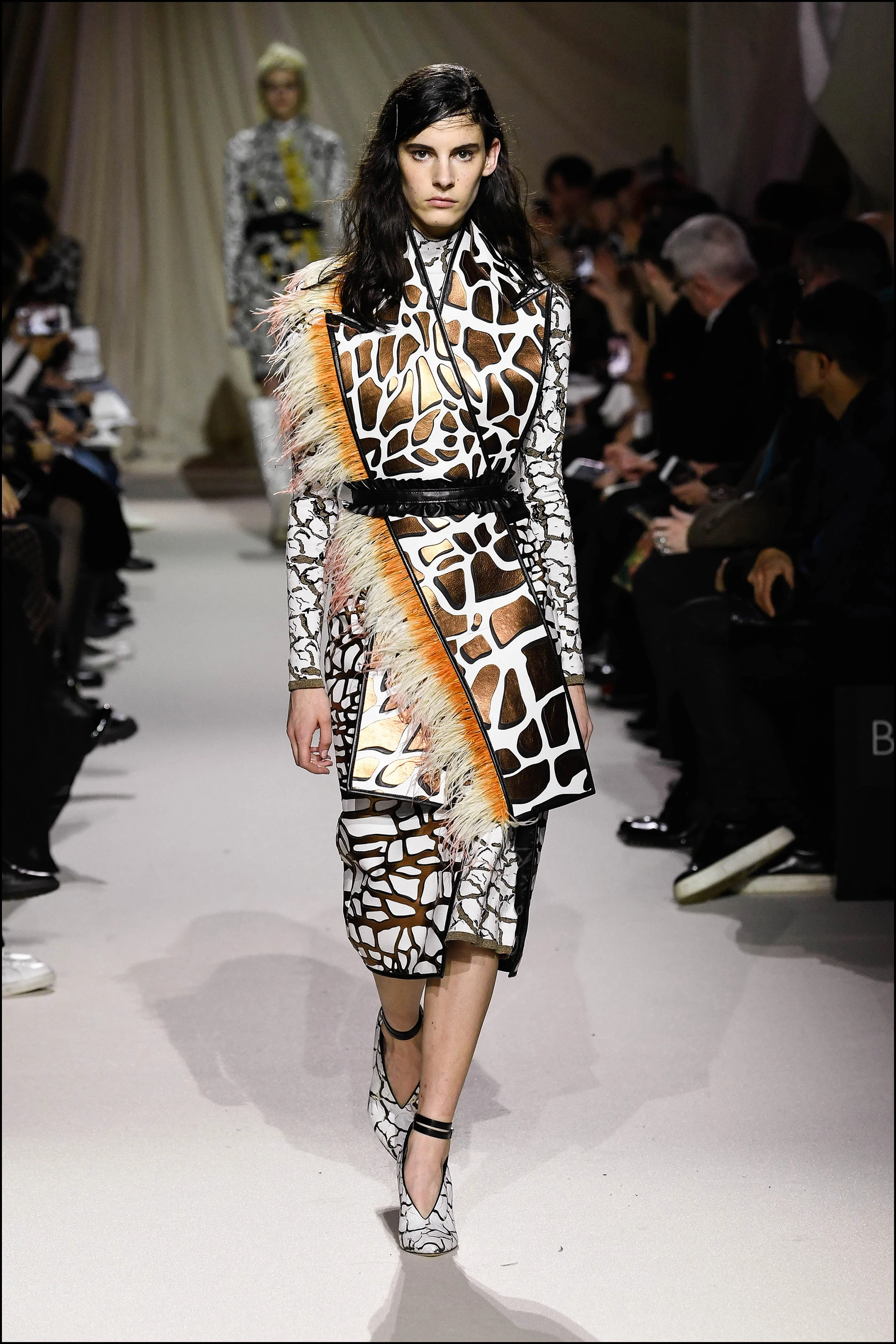 DÈfilÈ de mode prÍt-‡-porter automne-hiver 2019/2020 "Mary Katrantzou "lors de la London Fashion Week ‡ Londres le 16 FÈvrier 2019 (Semaine de la mode) Fashion week, London autumn-winter 2019/2020, Mary Katrantzou fashion show 16/02/2019