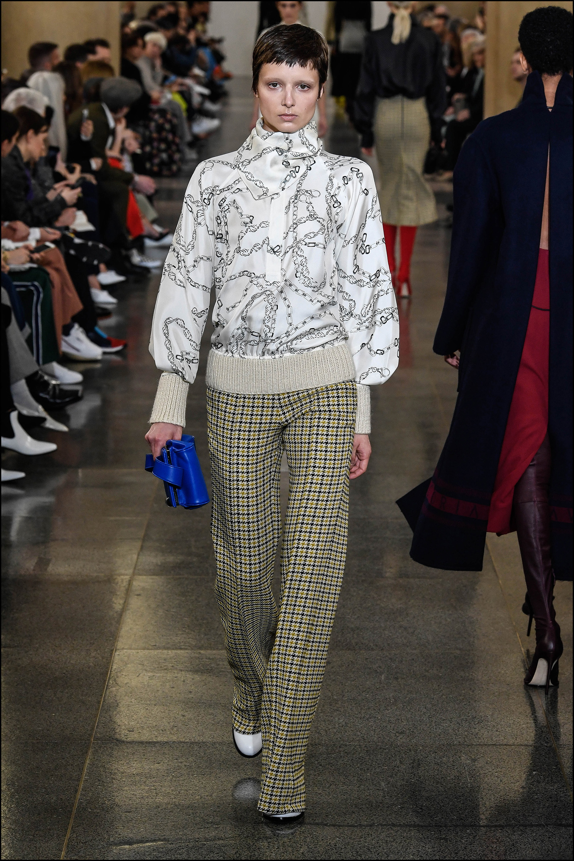 DÈfilÈ de mode prÍt-‡-porter automne-hiver 2019/2020 "Victoria Beckham" lors de la London Fashion Week ‡ Londres le 17 FÈvrier 2019 ( Semaine de la mode) . ¿ l