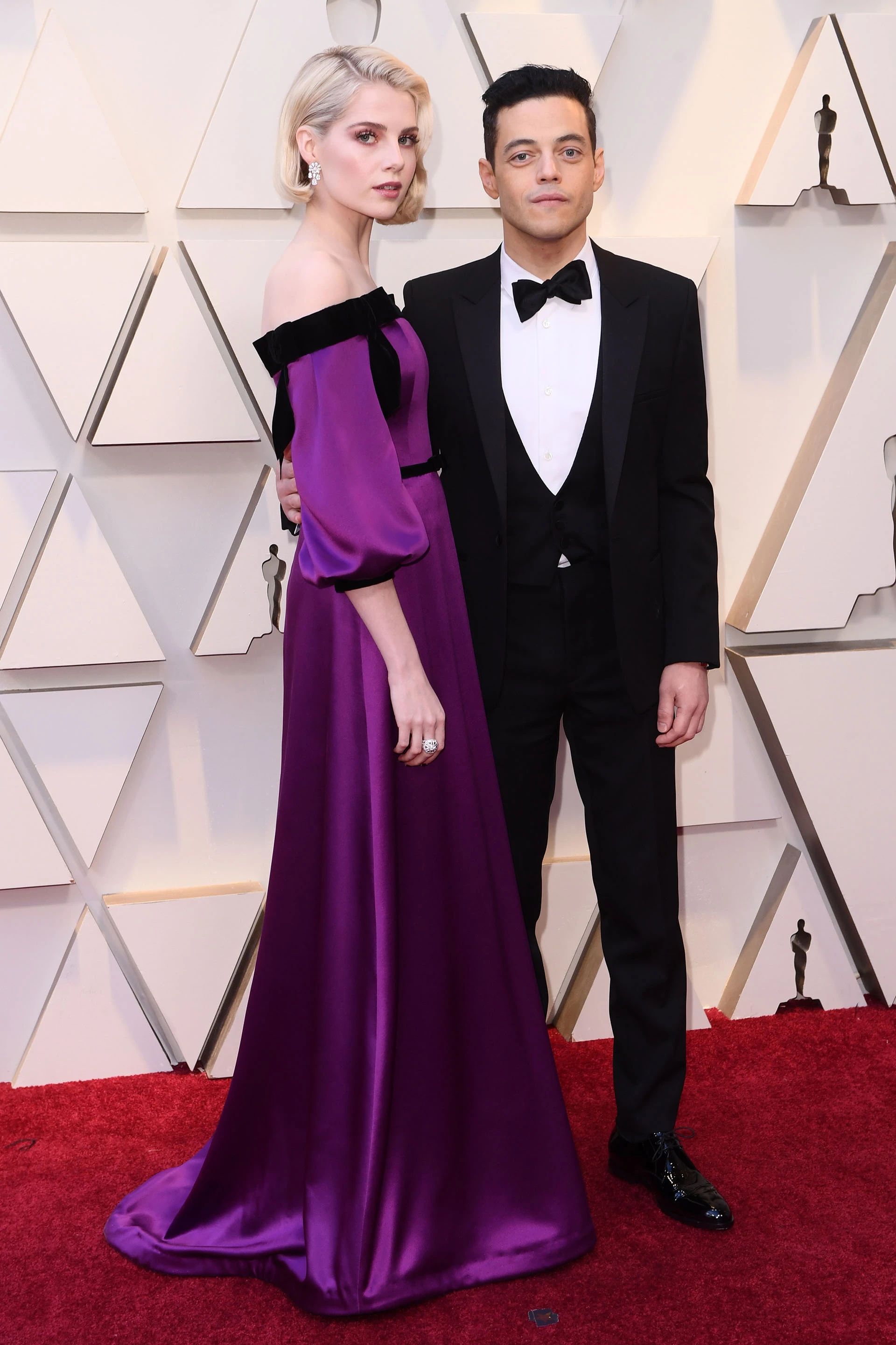 David Fisher/REX/Shutterstock (10112734gz) Rami Malek and Lucy Boynton