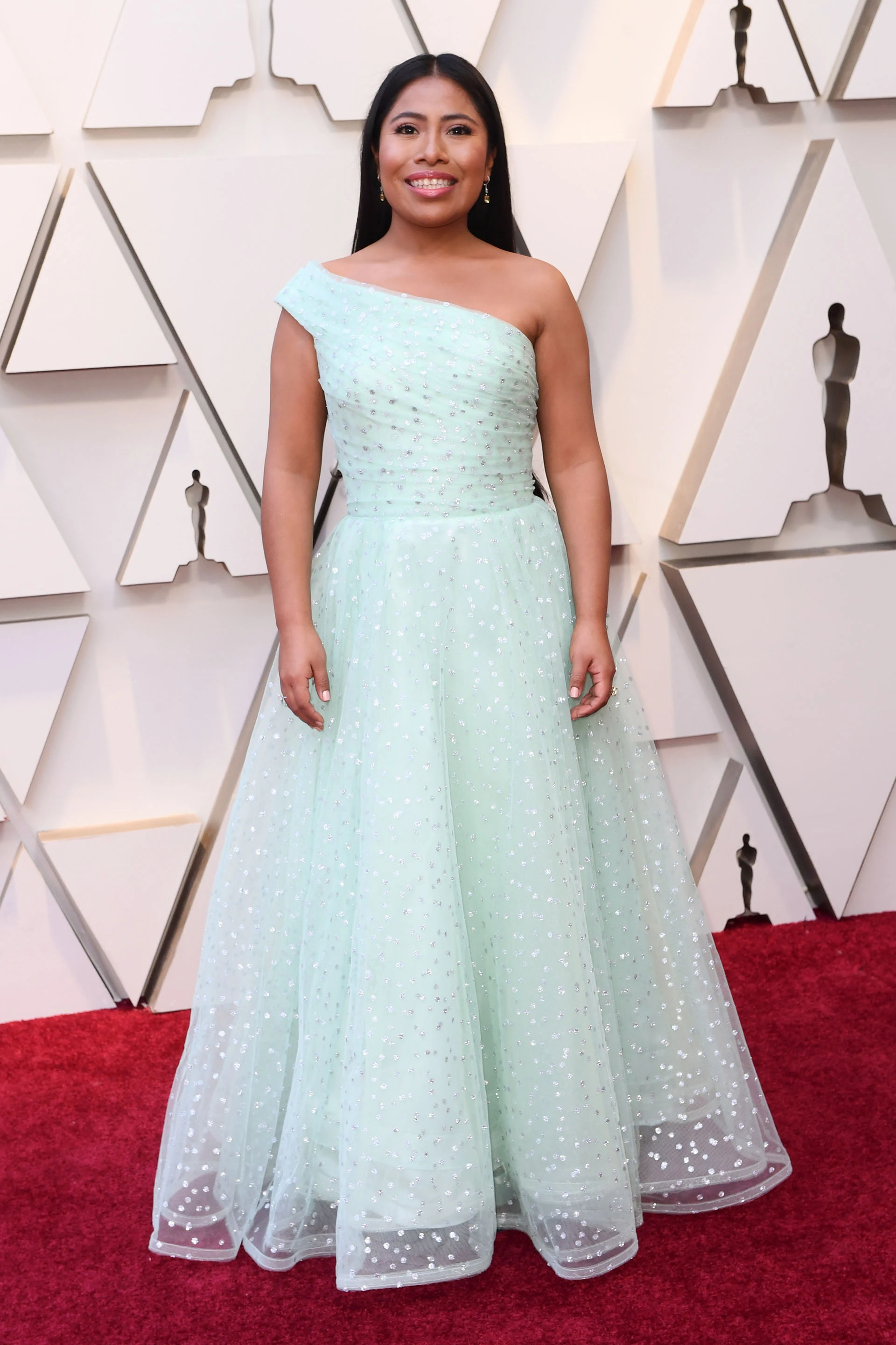 David Fisher/REX/Shutterstock (10112734cg) Yalitza Aparicio 91st Annual Academy Awards, Arrivals, Los Angeles, USA - 24 Feb 2019