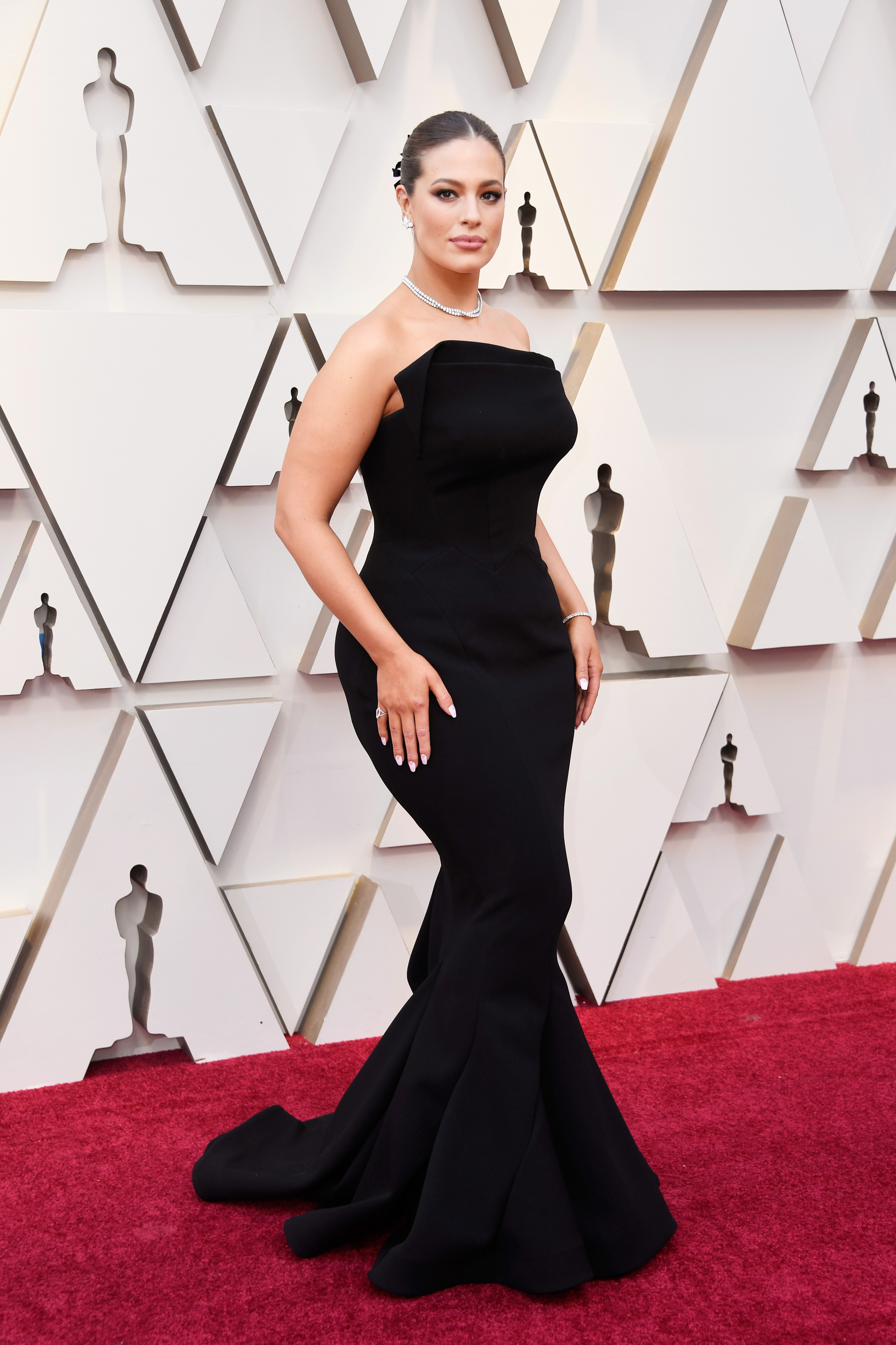 HOLLYWOOD, CALIFORNIA - FEBRUARY 24: Ashley Graham attends the 91st Annual Academy Awards at Hollywood and Highland on February 24, 2019 in Hollywood, California. Frazer Harrison/Getty Images/AFP