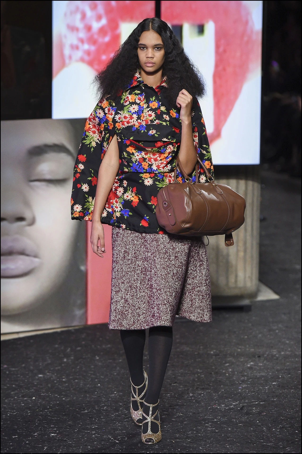 DÈfilÈ Miu Miu collection prÍt-‡-porter Automne-Hiver lors de la fashion week ‡ Paris, le 5 mars 2019. Miu Miu PAP F/W 2019/2020 fashion show during the fashion week in Paris, France, on march 5th 2019.