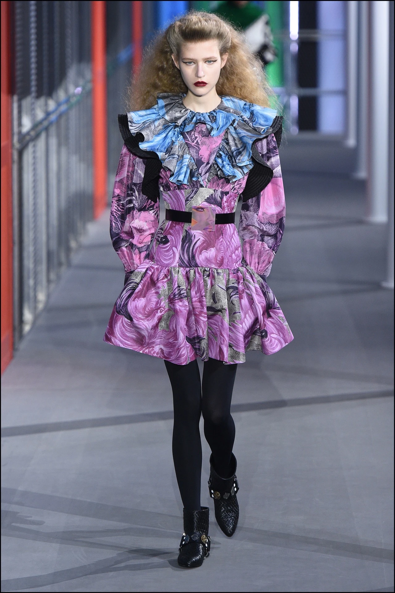 DÈfilÈ Louis Vuitton collection prÍt-‡-porter Automne-Hiver lors de la fashion week ‡ Paris, le 5 mars 2019. Louis Vuitton PAP F/W 2019/2020 fashion show during the fashion week in Paris, France, on march 5th 2019.