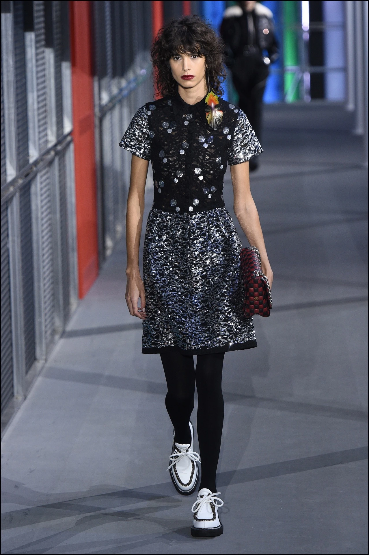 DÈfilÈ Louis Vuitton collection prÍt-‡-porter Automne-Hiver lors de la fashion week ‡ Paris, le 5 mars 2019. Louis Vuitton PAP F/W 2019/2020 fashion show during the fashion week in Paris, France, on march 5th 2019.
