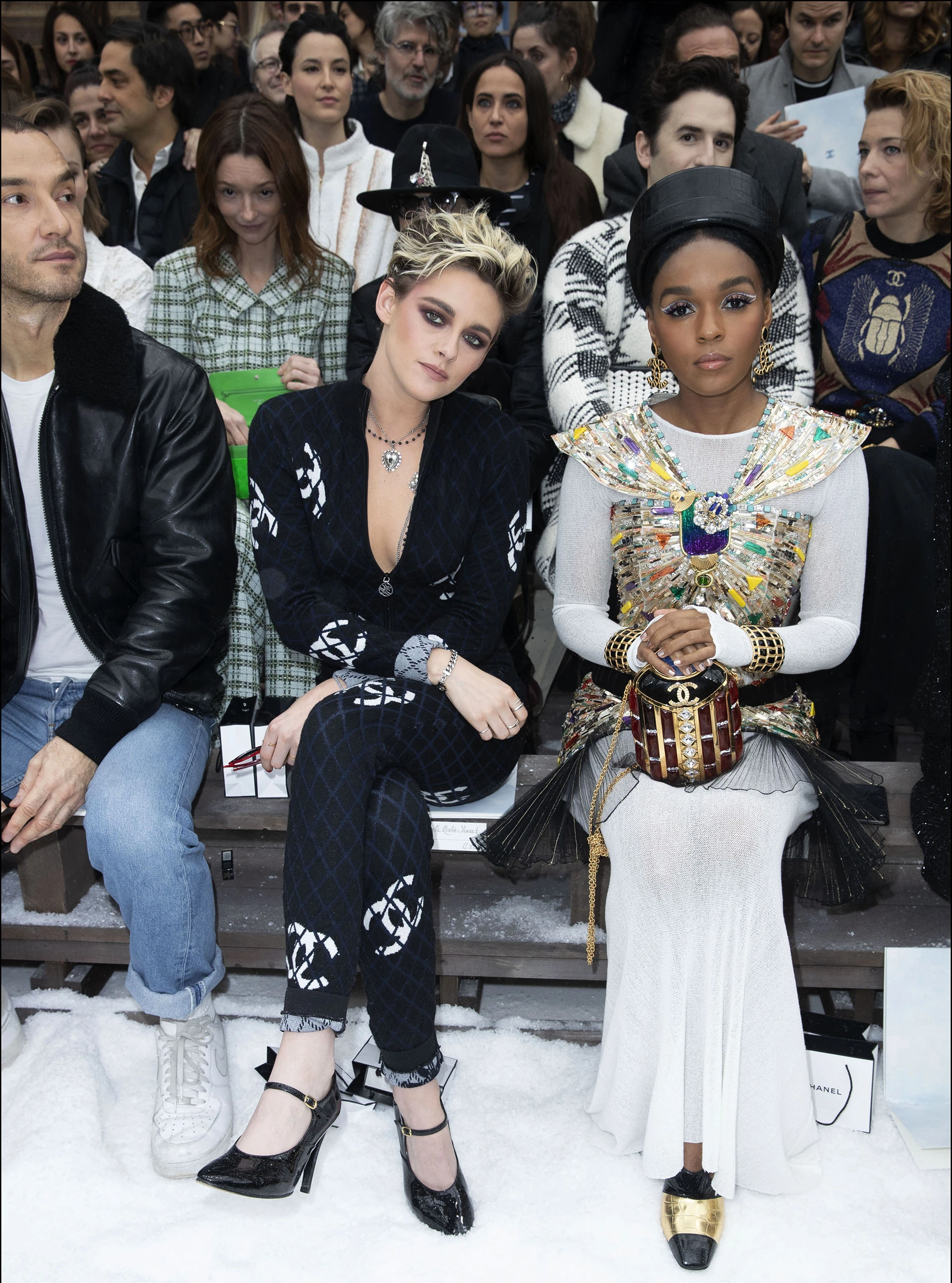 Kristen Stewart y Janelle Mon·