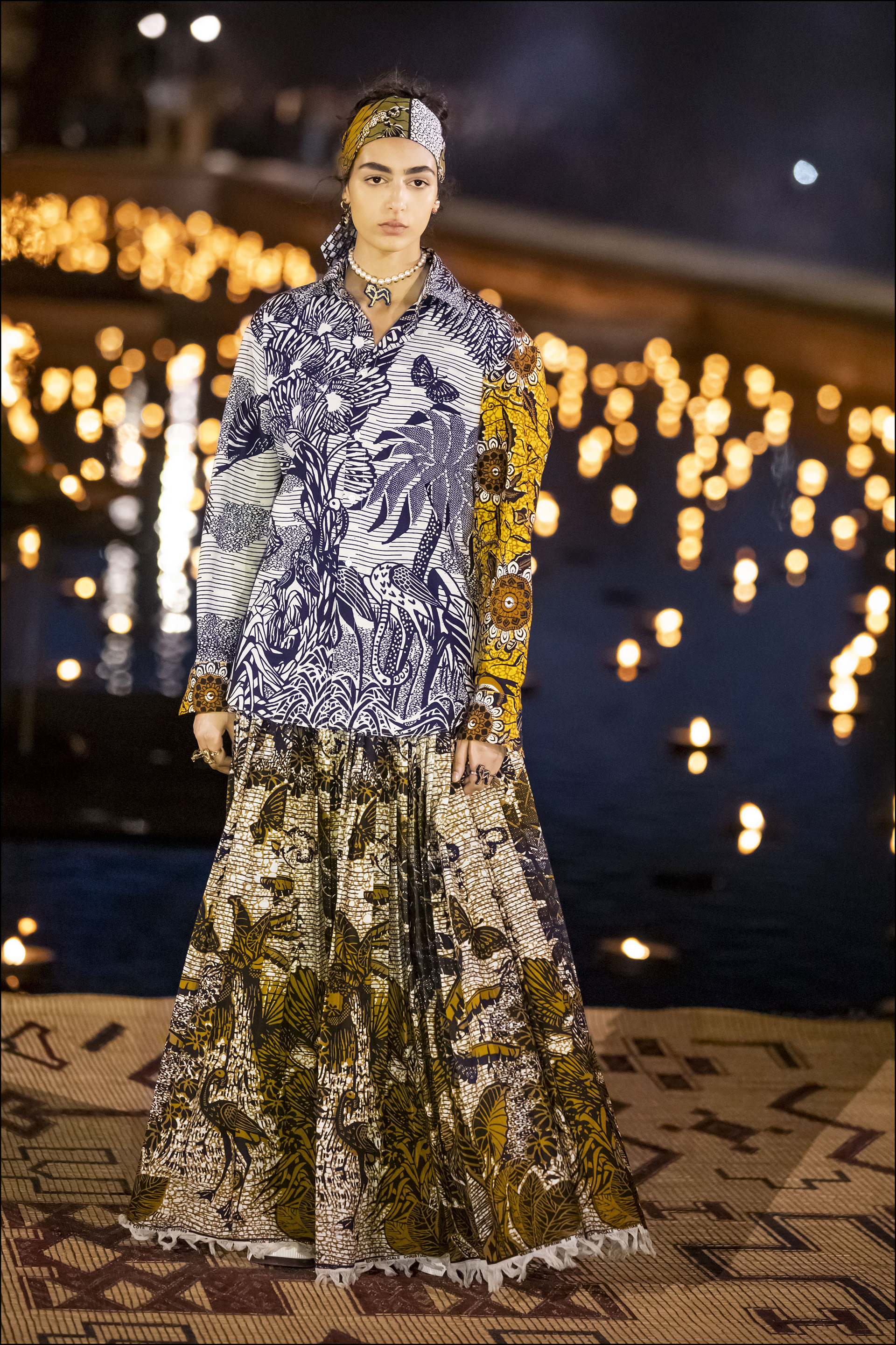 Nora Attal - DÈfilÈ CroisiËre Dior au Palais El Badi ‡ Marrakech, le 29 avril 2019. ---- Catwalk - The Christian Dior Couture Cruise Collection in Marrakech, Morocco, on April 29th, 2019.